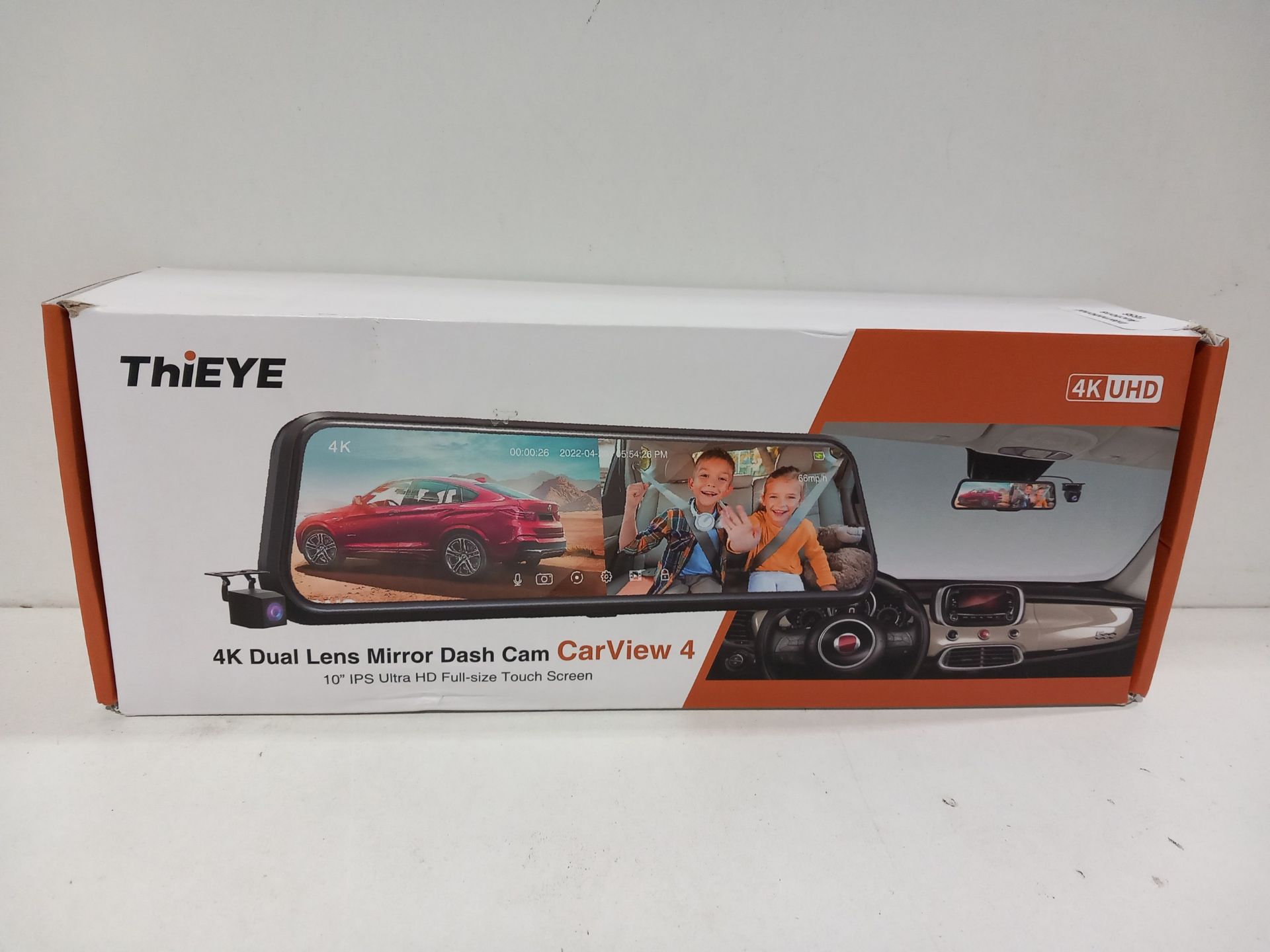 RRP £149.99 4K Mirror Dash Cam - Image 2 of 2