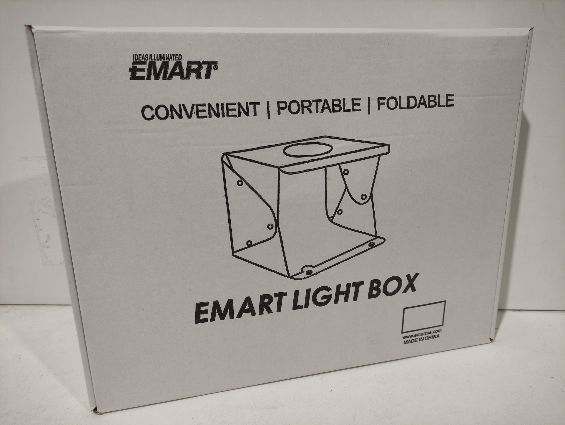 RRP £30.98 Upgraded Emart Light Box Photography - Image 2 of 2