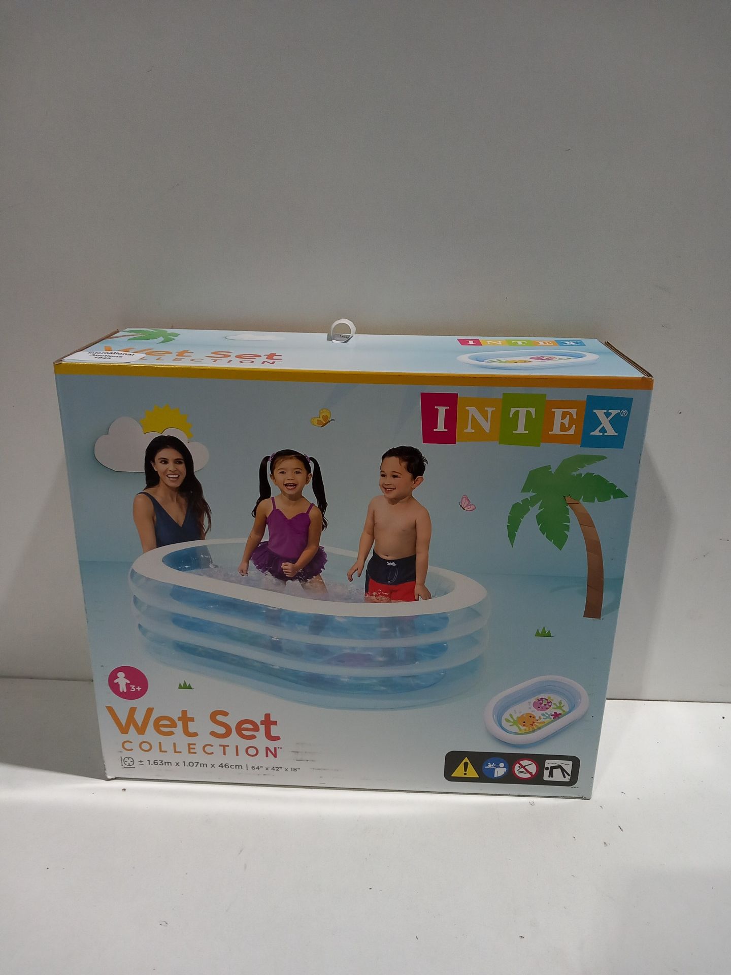 RRP £36.00 Intex Oval Whale Fun Pool (ASSSORTED MODEL) - Image 2 of 2