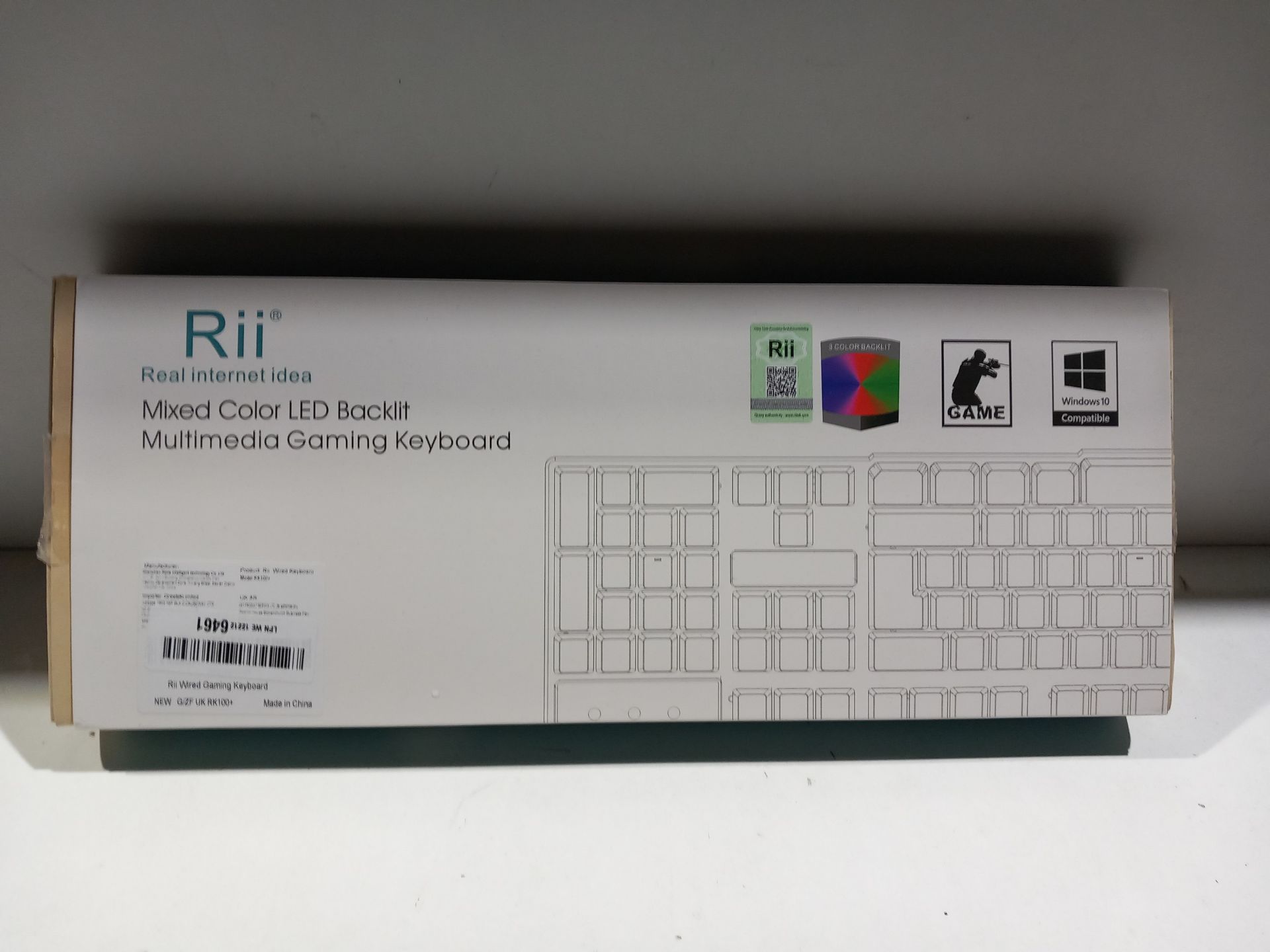 RRP £15.73 Bactlit Gaming Keyboard - Image 2 of 2