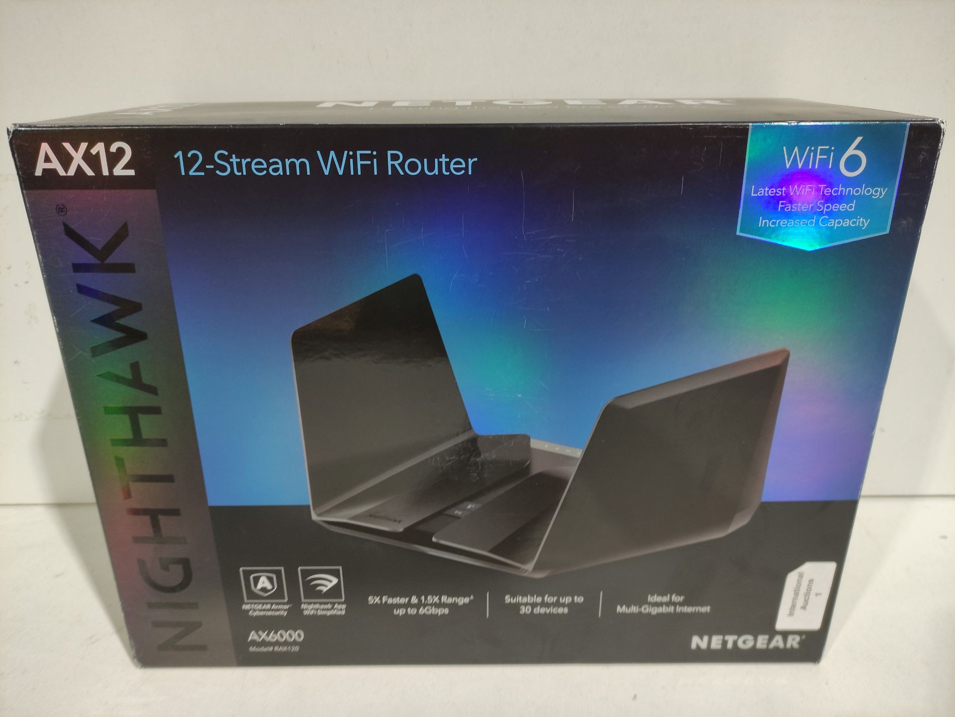 RRP £252.20 NETGEAR Nighthawk Wifi 6 Router - Image 2 of 2