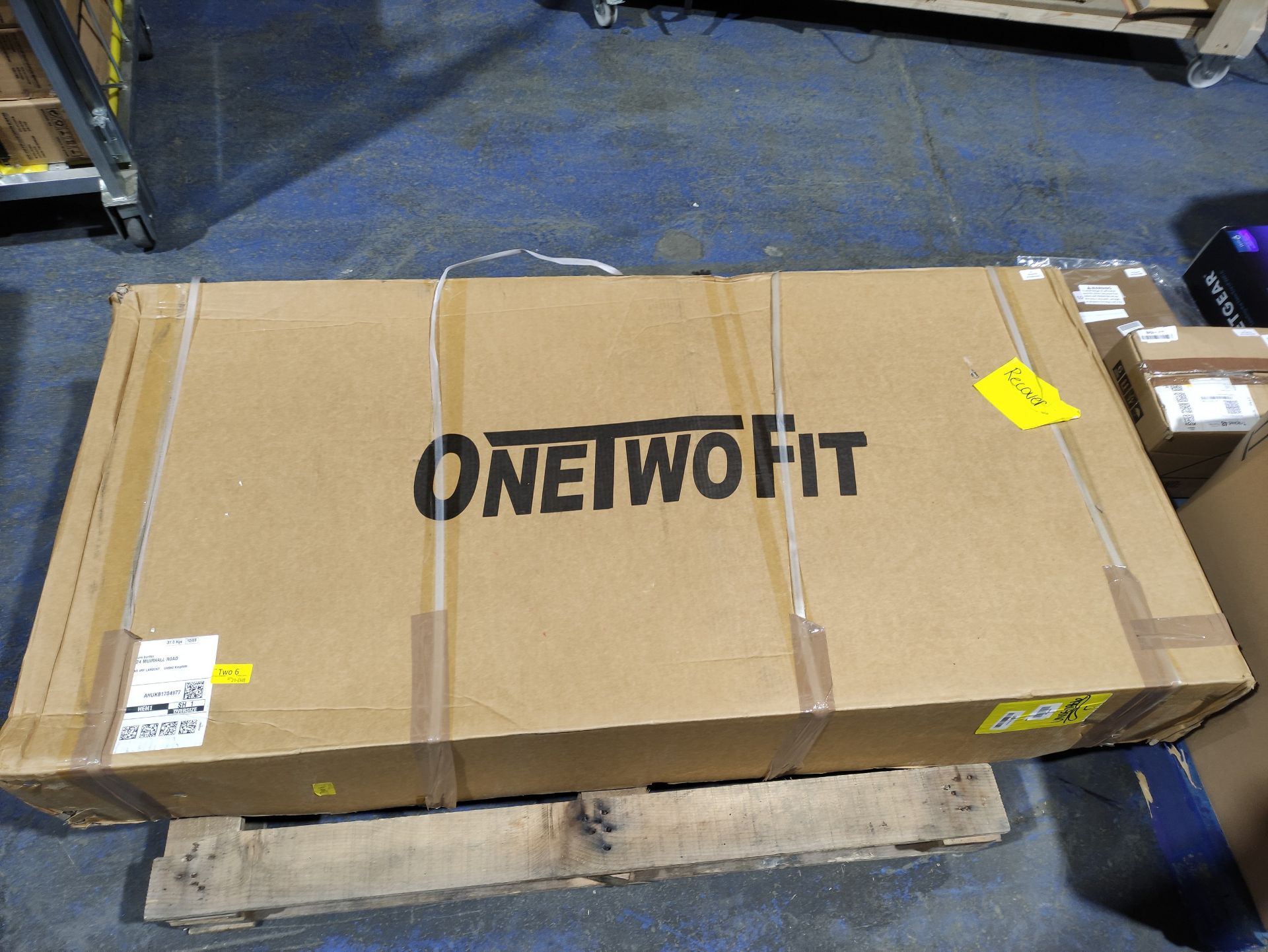 RRP £234.98 ONETWOFIT Folding Electric Treadmill - Image 2 of 2