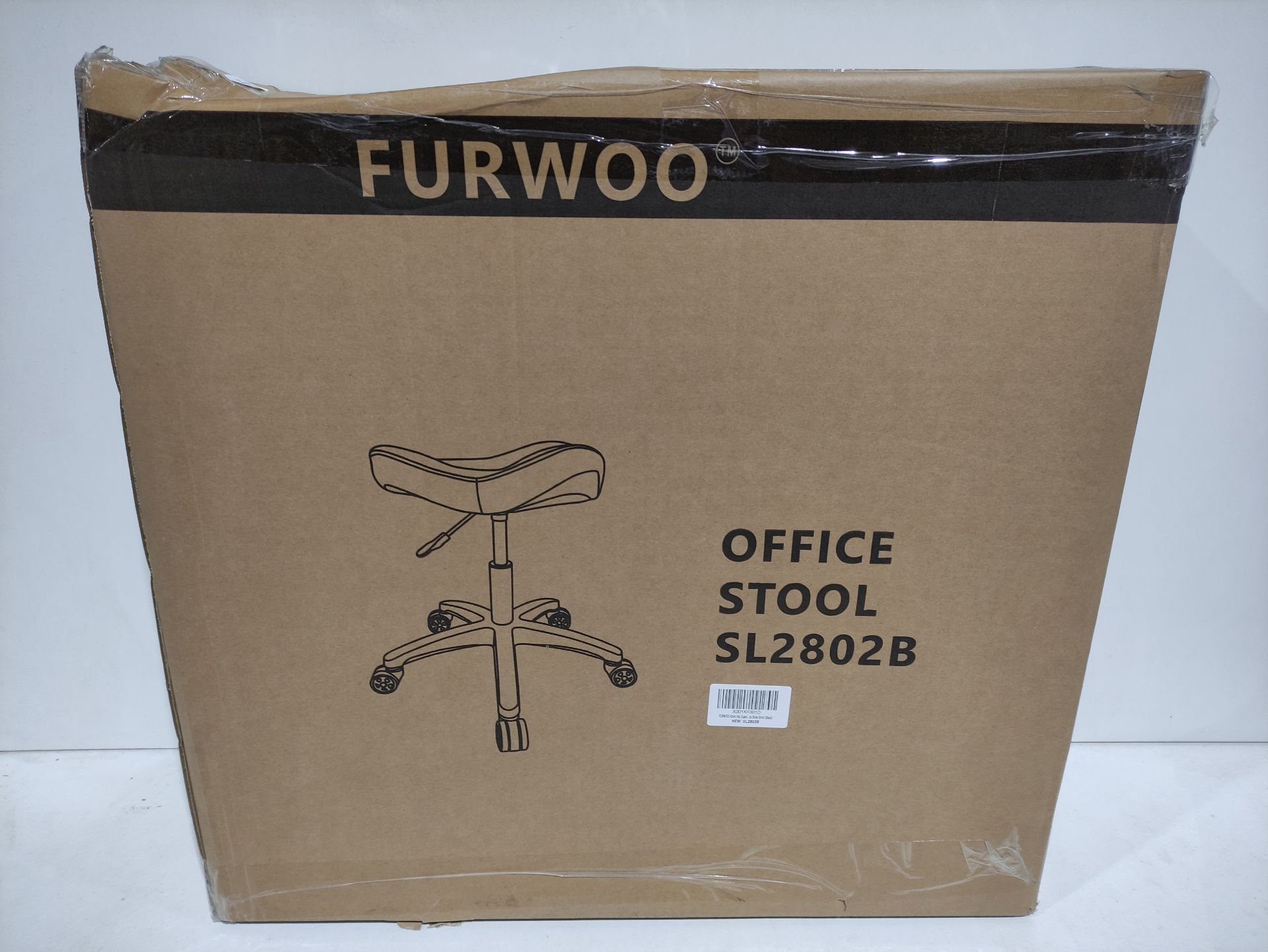 RRP £44.80 FURWOO 43cm Hip Cushion Large Rolling Stool With Silent - Image 2 of 2