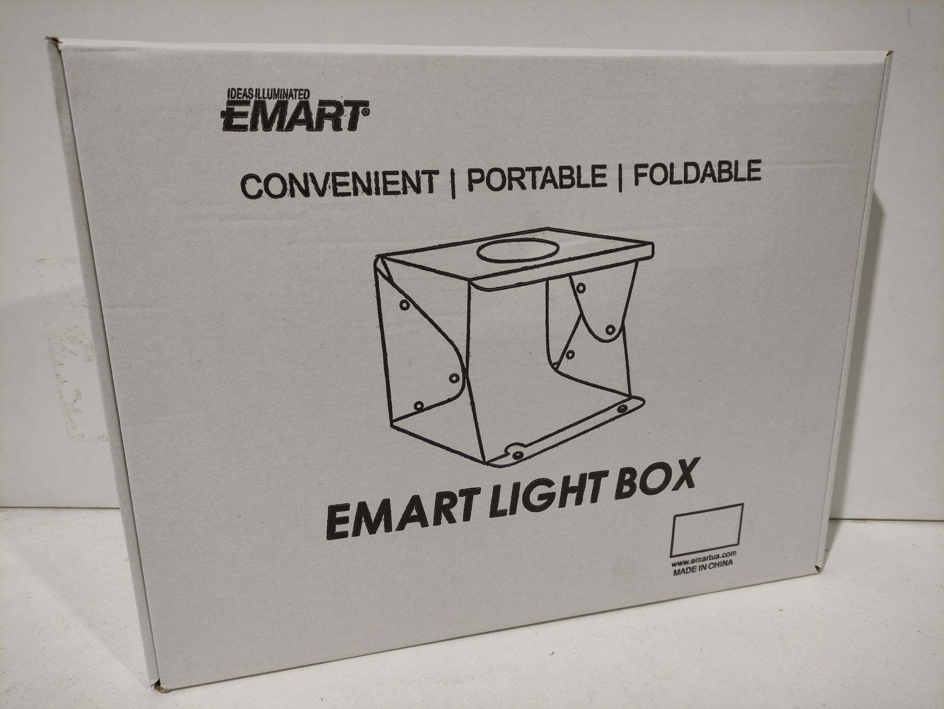 RRP £30.98 Upgraded Emart Light Box Photography - Image 2 of 2