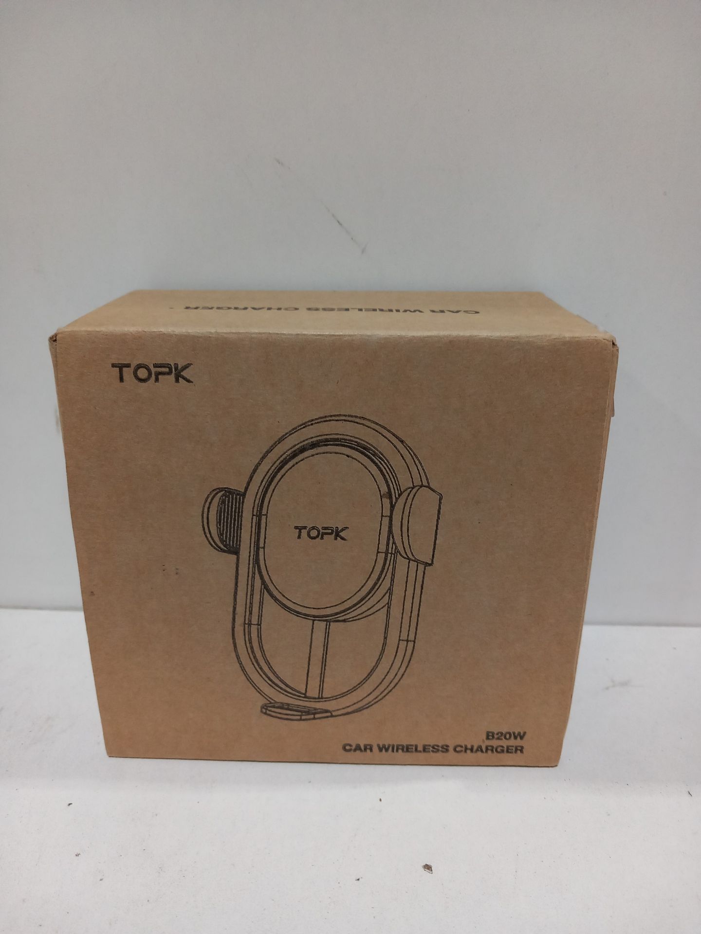 RRP £16.99 TOPK Wireless Car Charger 15W - Image 2 of 2