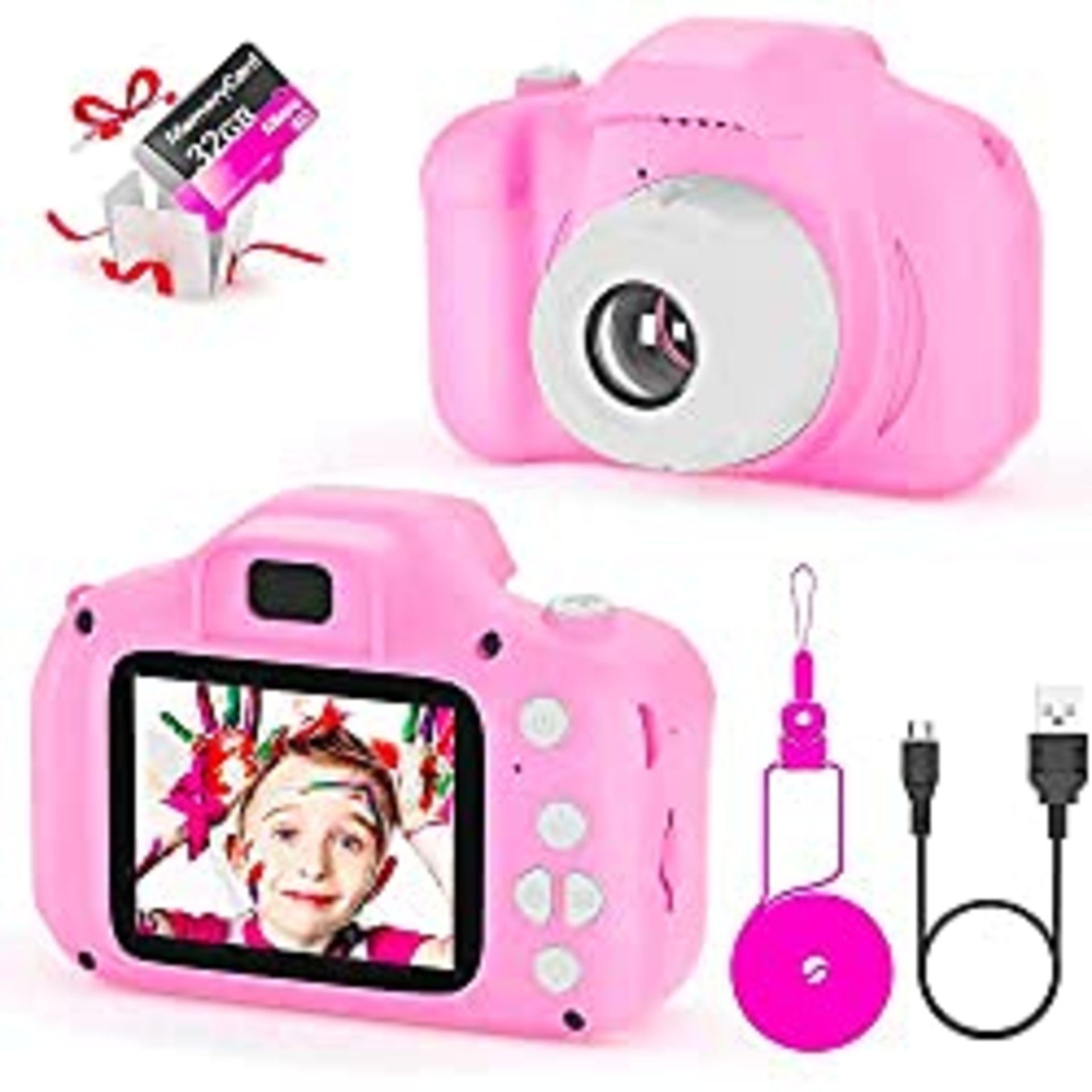 RRP £15.98 COOZi UPGRADED 1080p Kids Digital Camera with 32gb