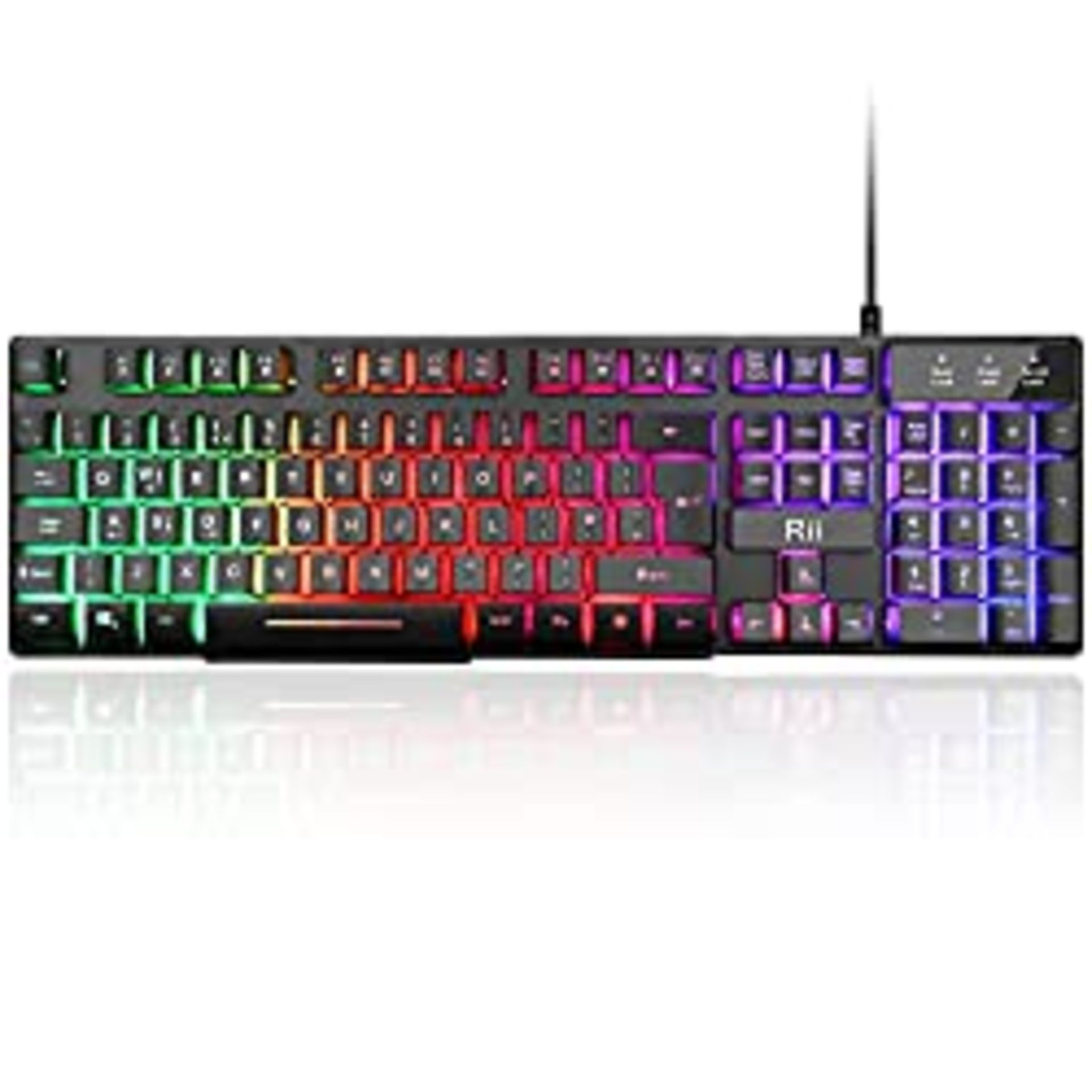 RRP £15.73 Bactlit Gaming Keyboard