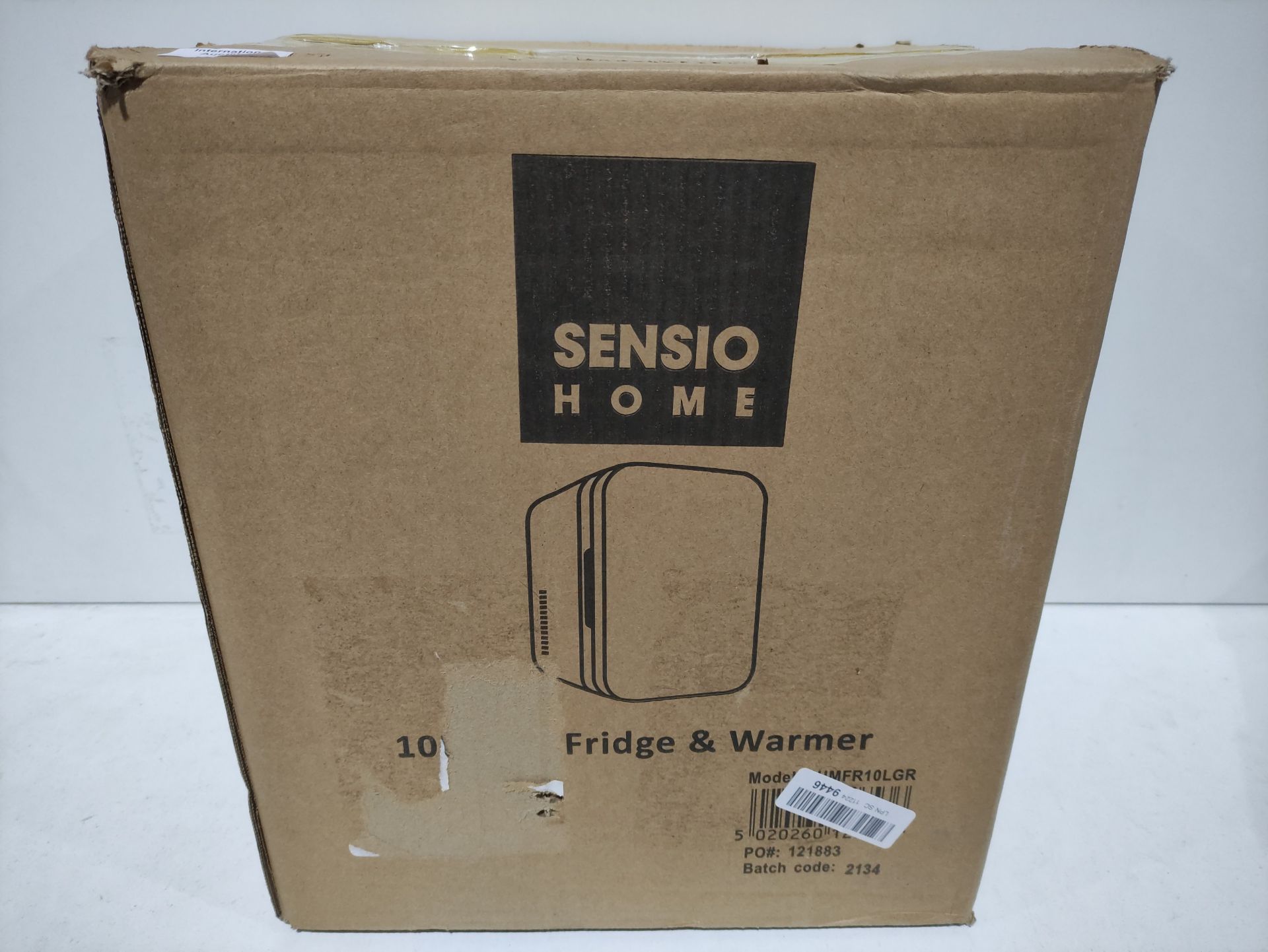 RRP £63.95 SENSIOHOME 10L Mini Fridge Cooler & Warmer | AC+DC Power - 12v - Image 2 of 2