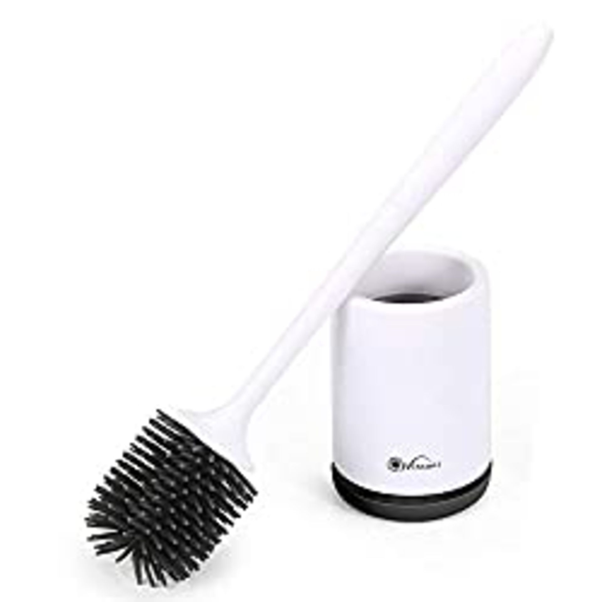 RRP £5.99 Vinsani Toilet Brush with Handle & Holder Set