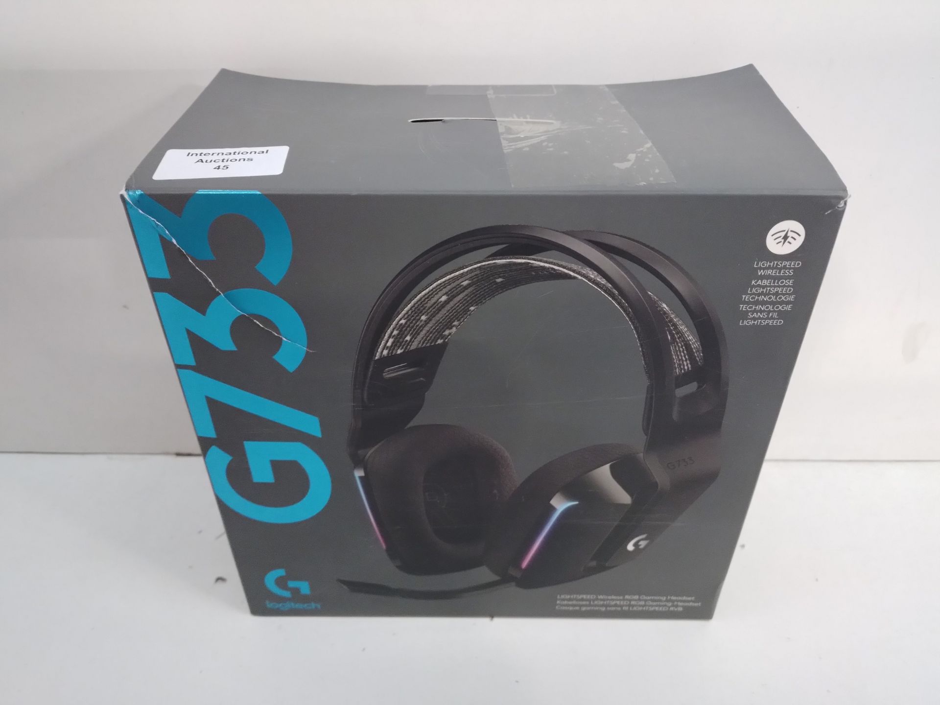 RRP £103.22 Logitech G733 LIGHTSPEED Wireless Gaming Headset with suspension headband - Image 2 of 2