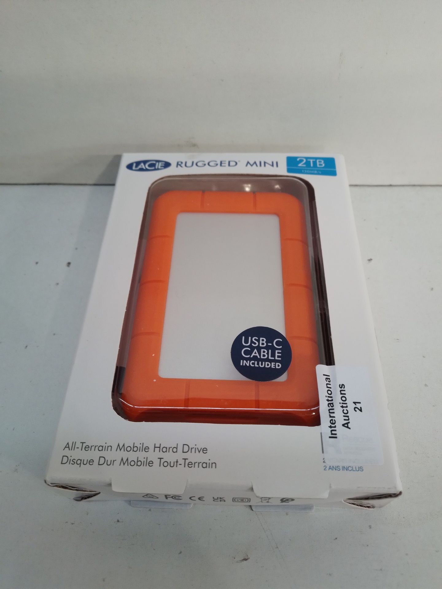 RRP £101.39 LaCie Rugged Mini - Image 2 of 2