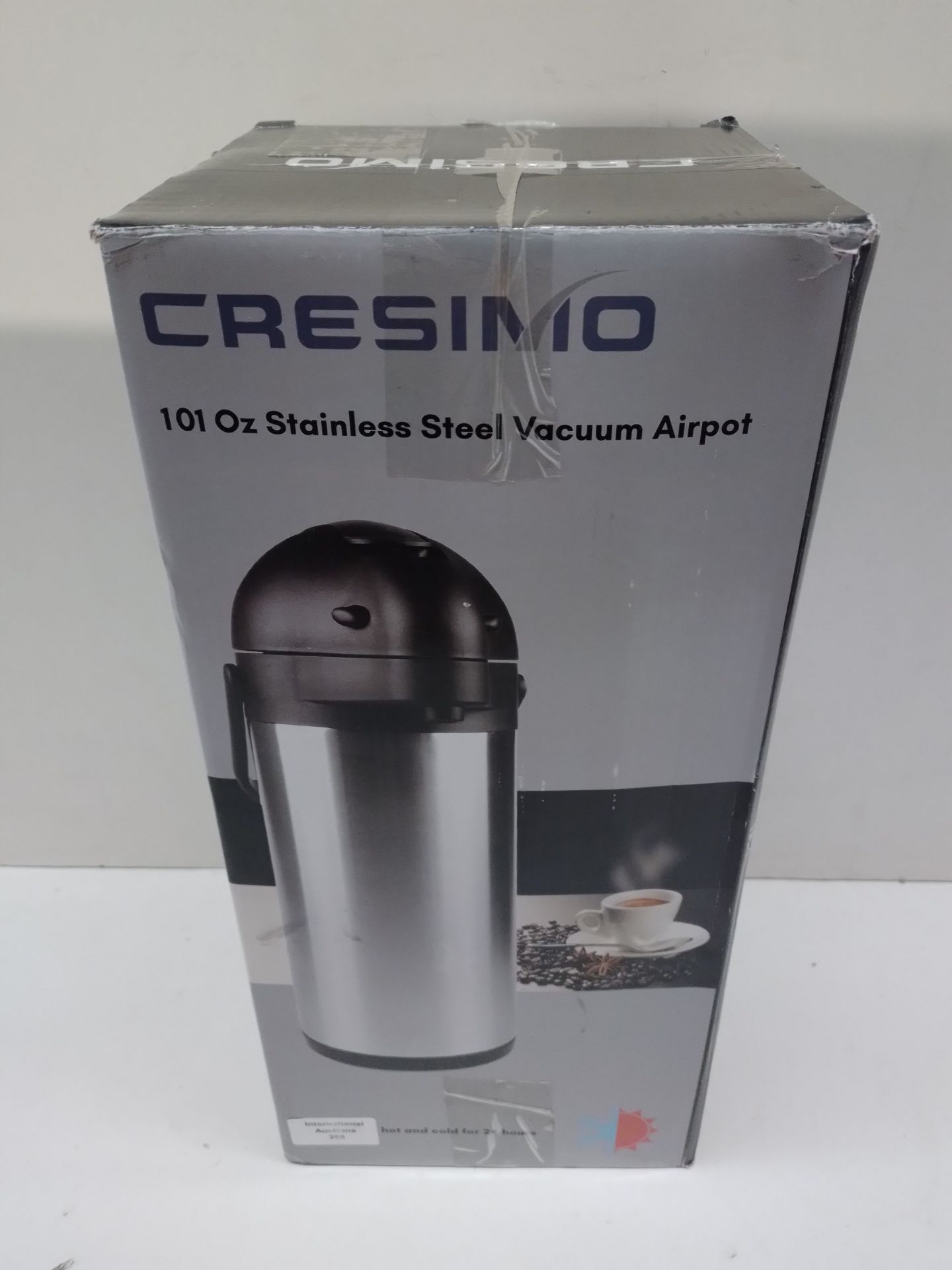 RRP £40.63 3L Pump Action Airpot - Thermal Coffee Flask - Image 2 of 2