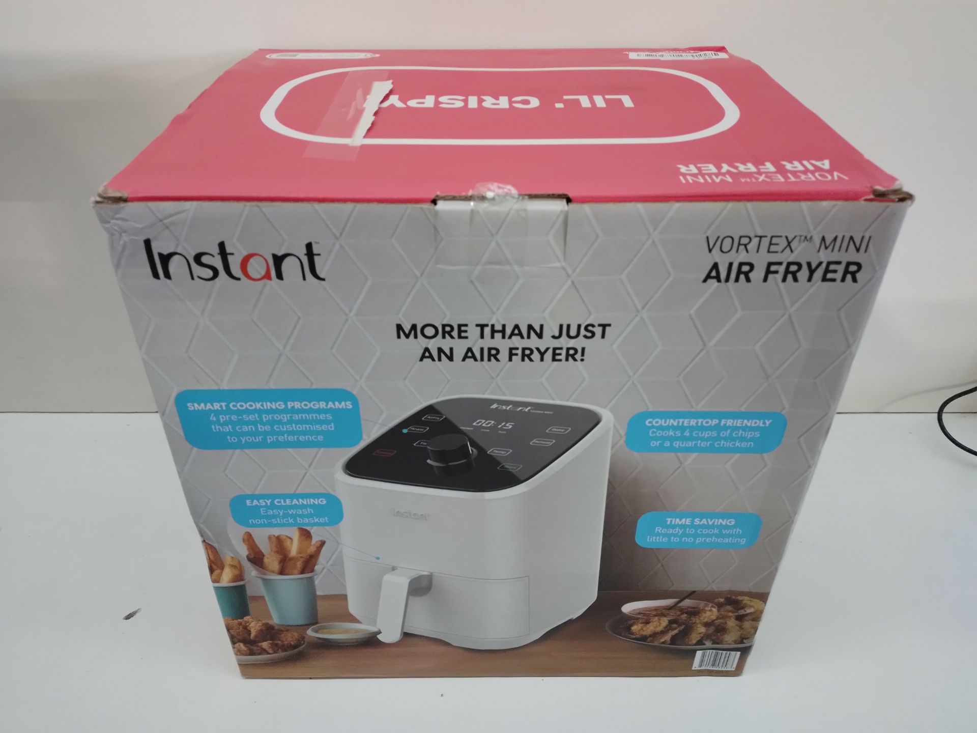 RRP £59.99 Instant Vortex Mini 4-in-1 Air Fryer 2L - Air Fry - Image 2 of 2