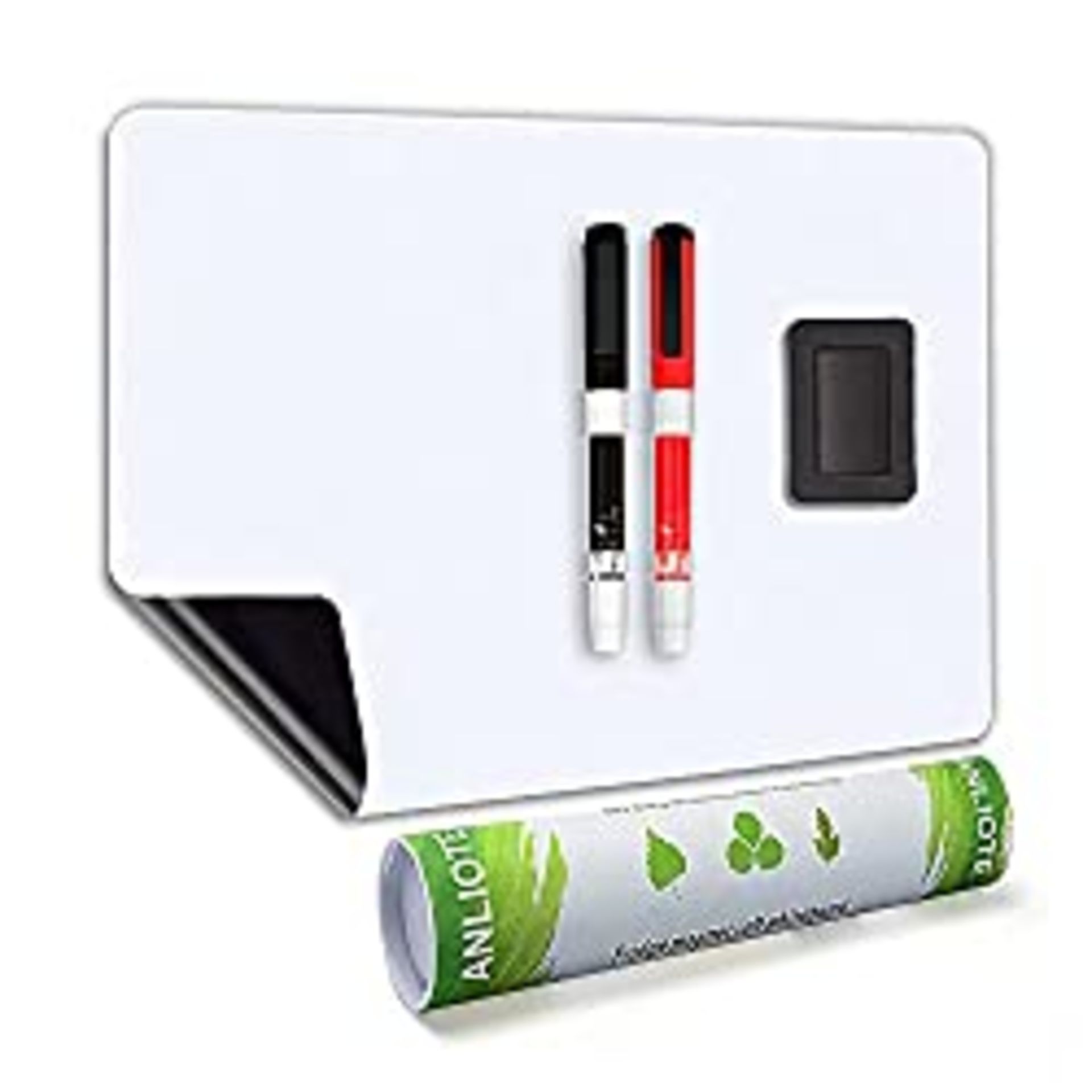 RRP £15.73 ANLIOTE Whiteboard Magnetic White Board Sheet A3+ for Fridge