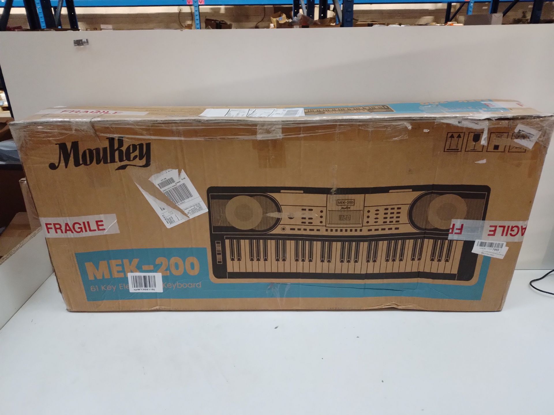 RRP £57.79 Moukey 61 Key Piano Keyboard - Image 2 of 2