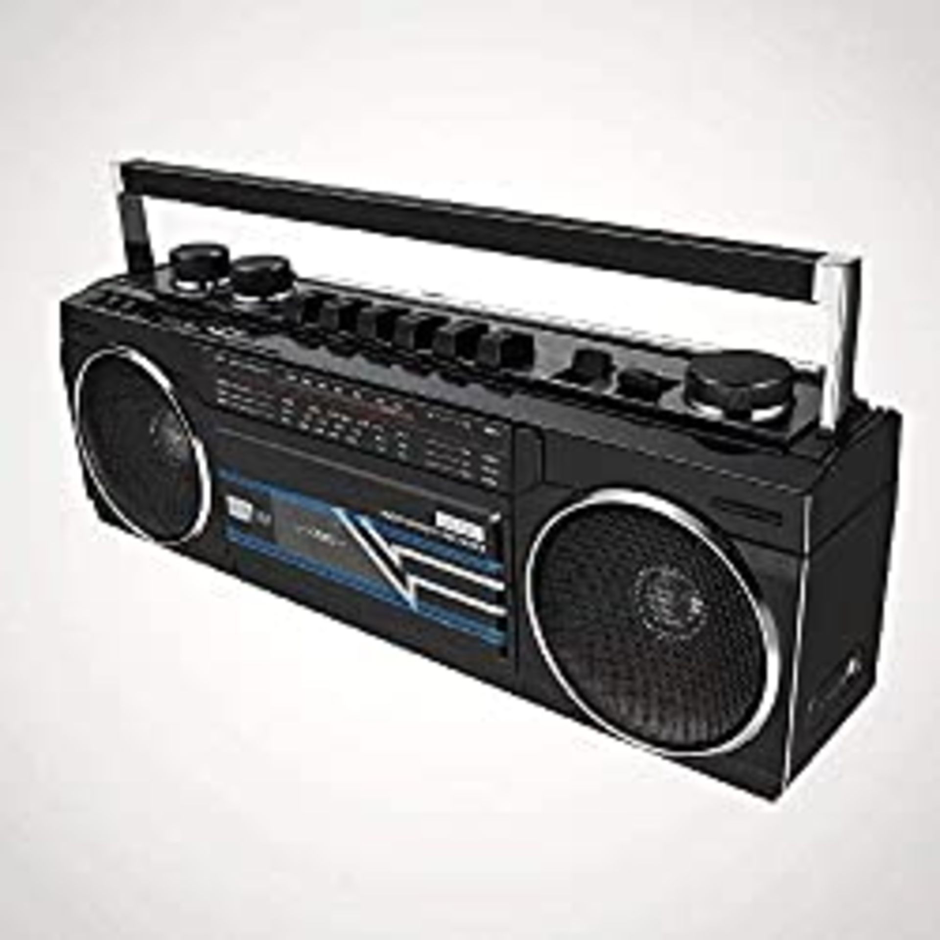 RRP £30.00 Cassette Boombox Black