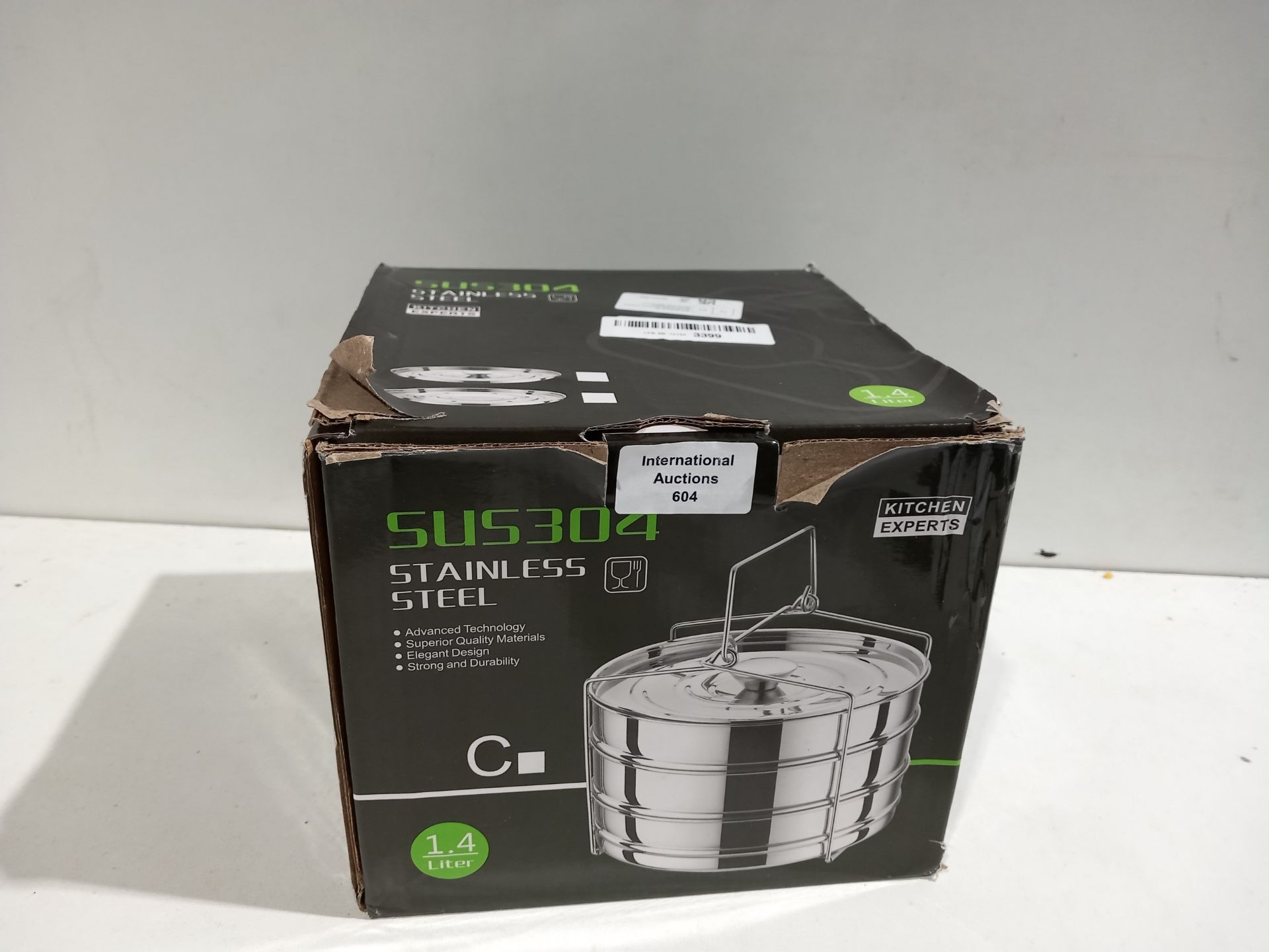 RRP £25.06 Pressure Cooker Accessories Achort Stackable Steamer - Image 2 of 2