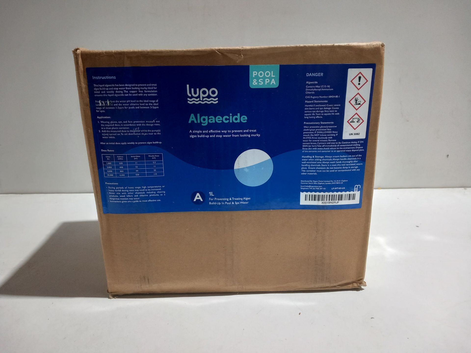 RRP £9.98 Lupo Algaecide 1L - Image 2 of 2