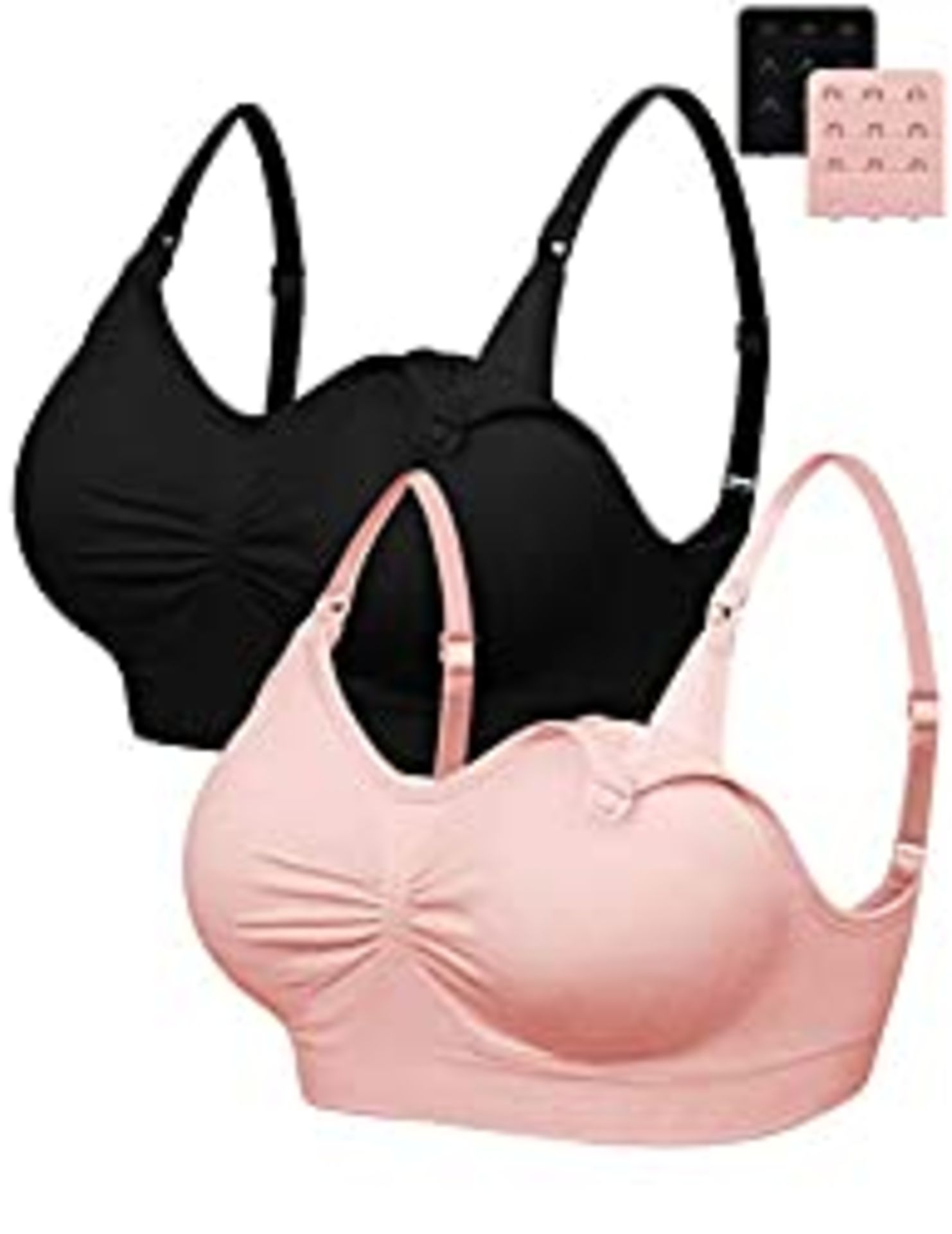 70 Items In This Lot. RRP £20.38 FeelinGirl Nursing Bras Cotton Bras for Women Breast RRP £20.38 Fe - Image 2 of 2