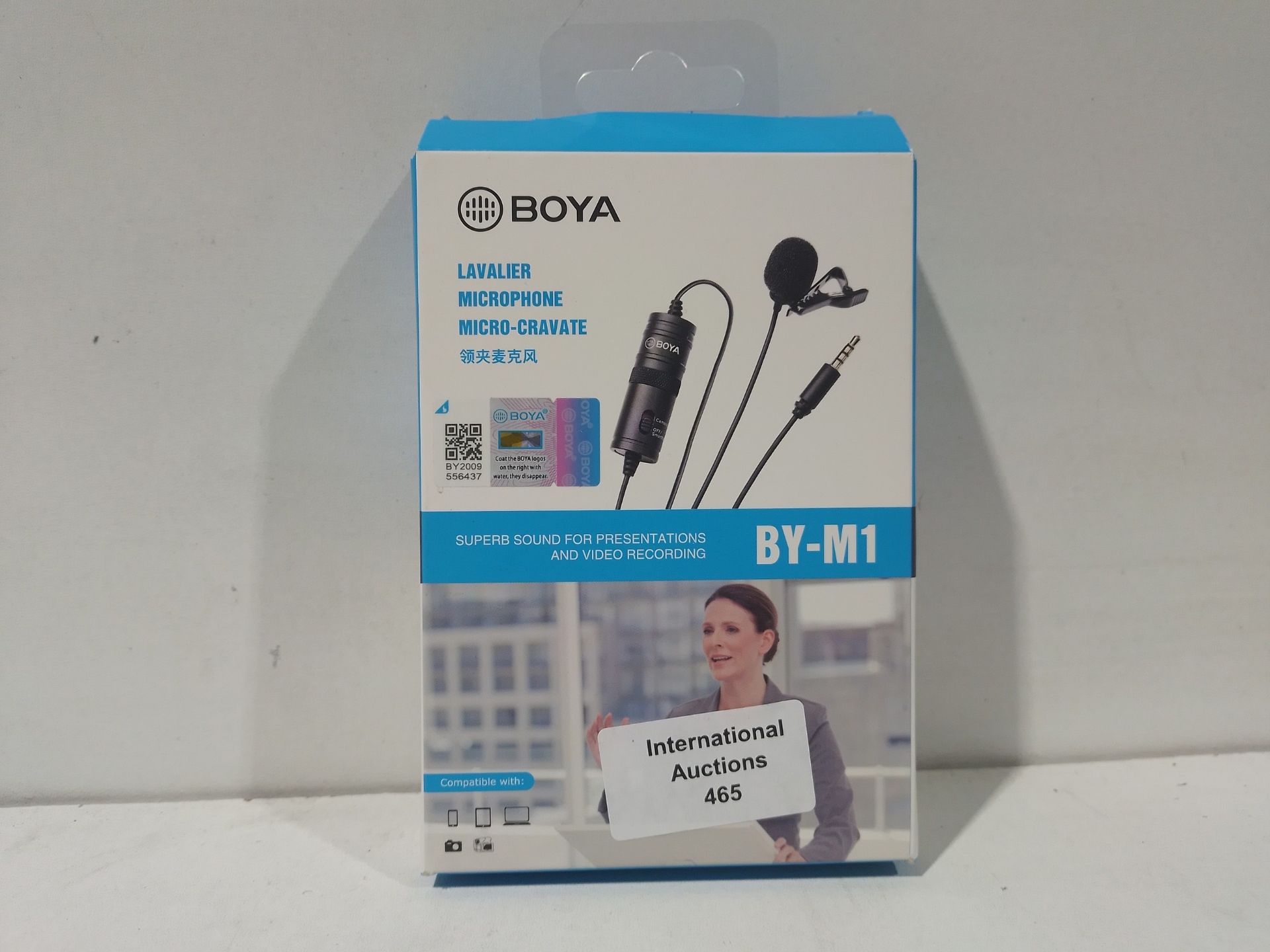 RRP £20.72 BOYA BY-M1DM Dual Lavalier Microphones - Image 2 of 2