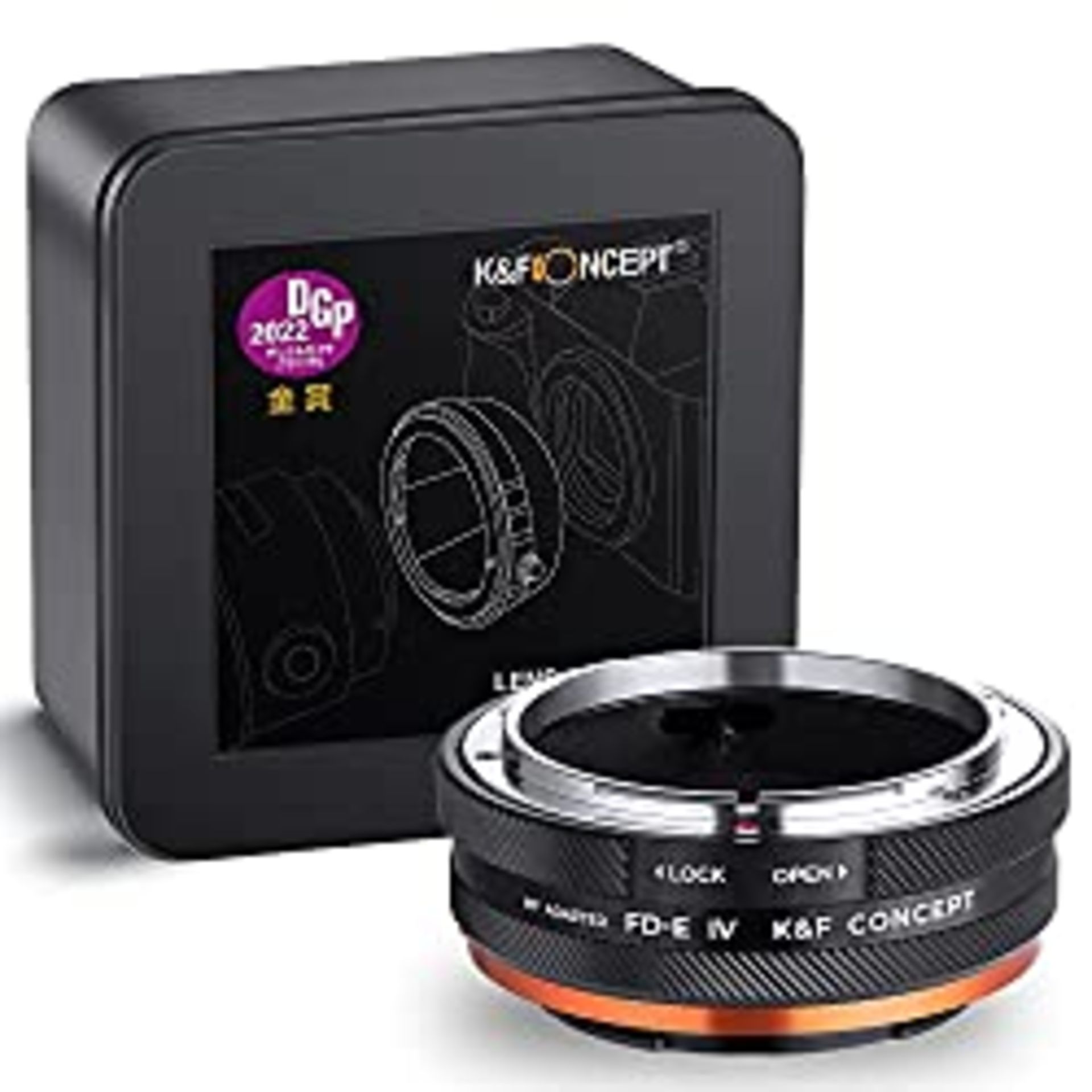 RRP £40.99 K&F Concept IV PRO FD-NEX Lens Mount Adapter