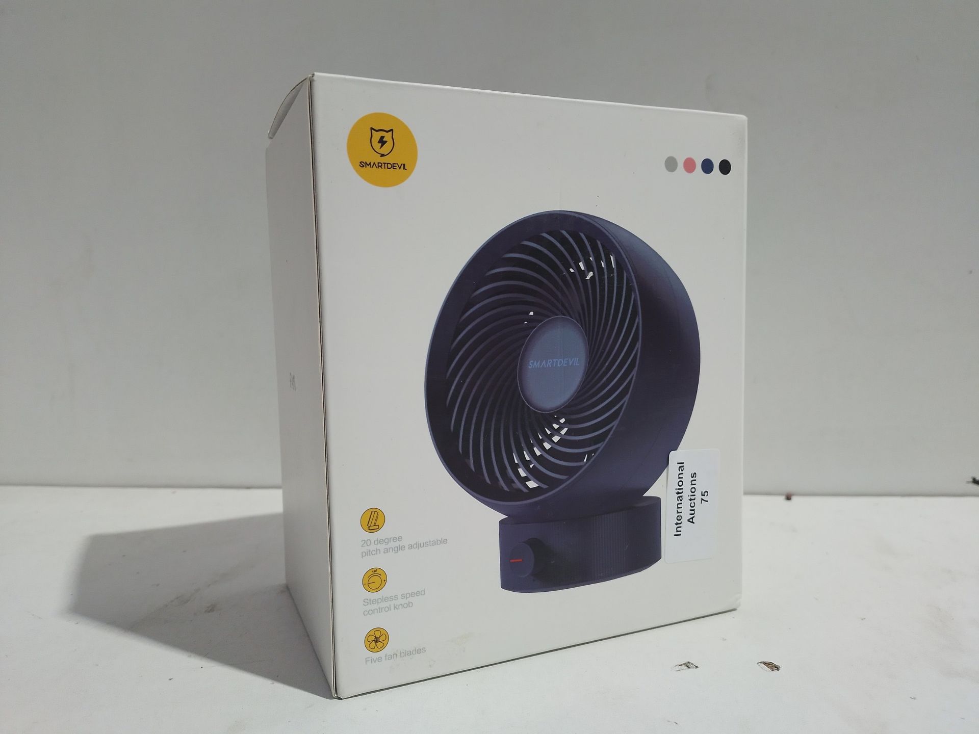 RRP £18.04 SMARTDEVIL Desk Fan - Image 2 of 2