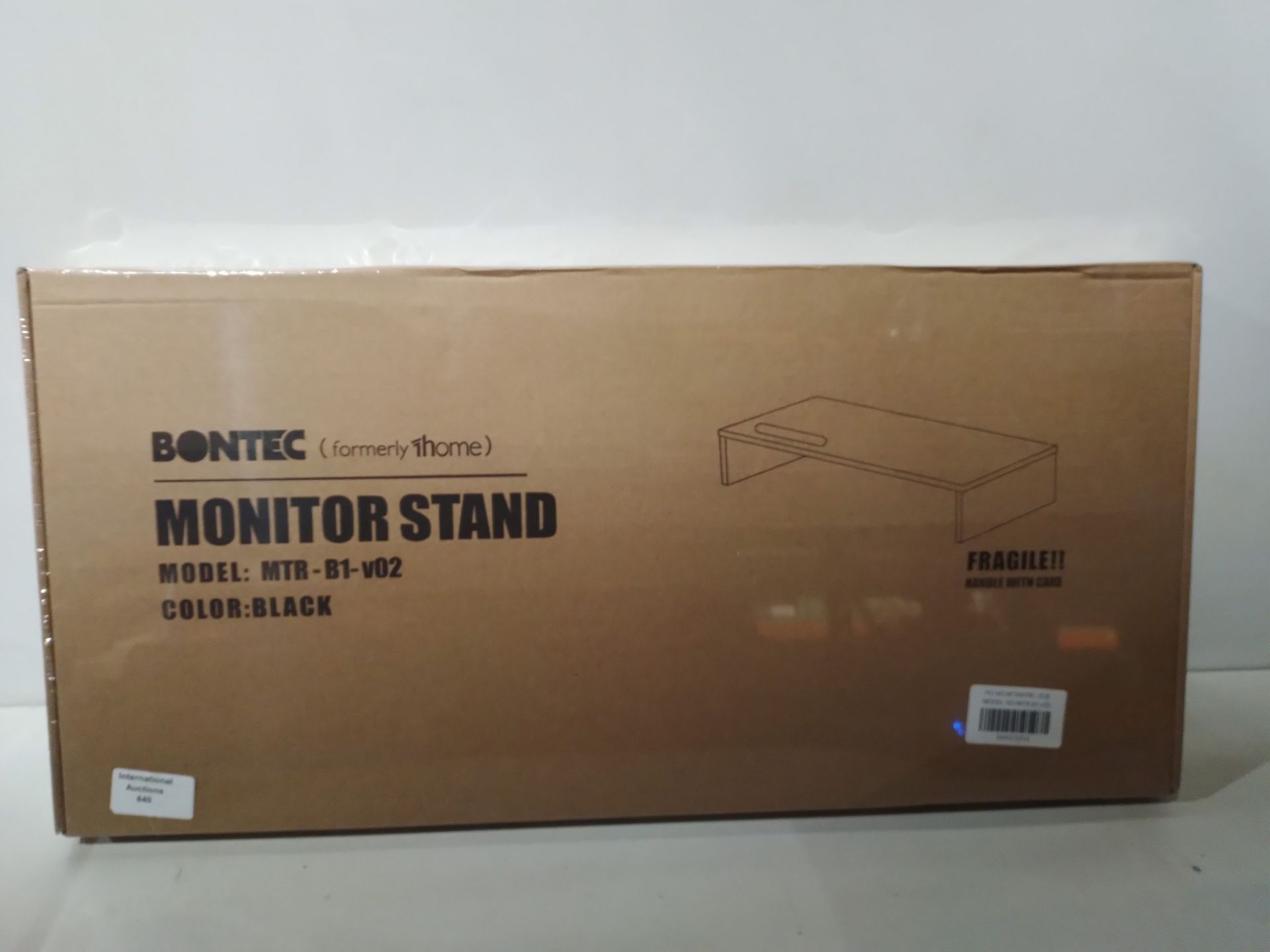 RRP £11.99 BONTEC Wood Monitor Stand Riser - Image 2 of 2