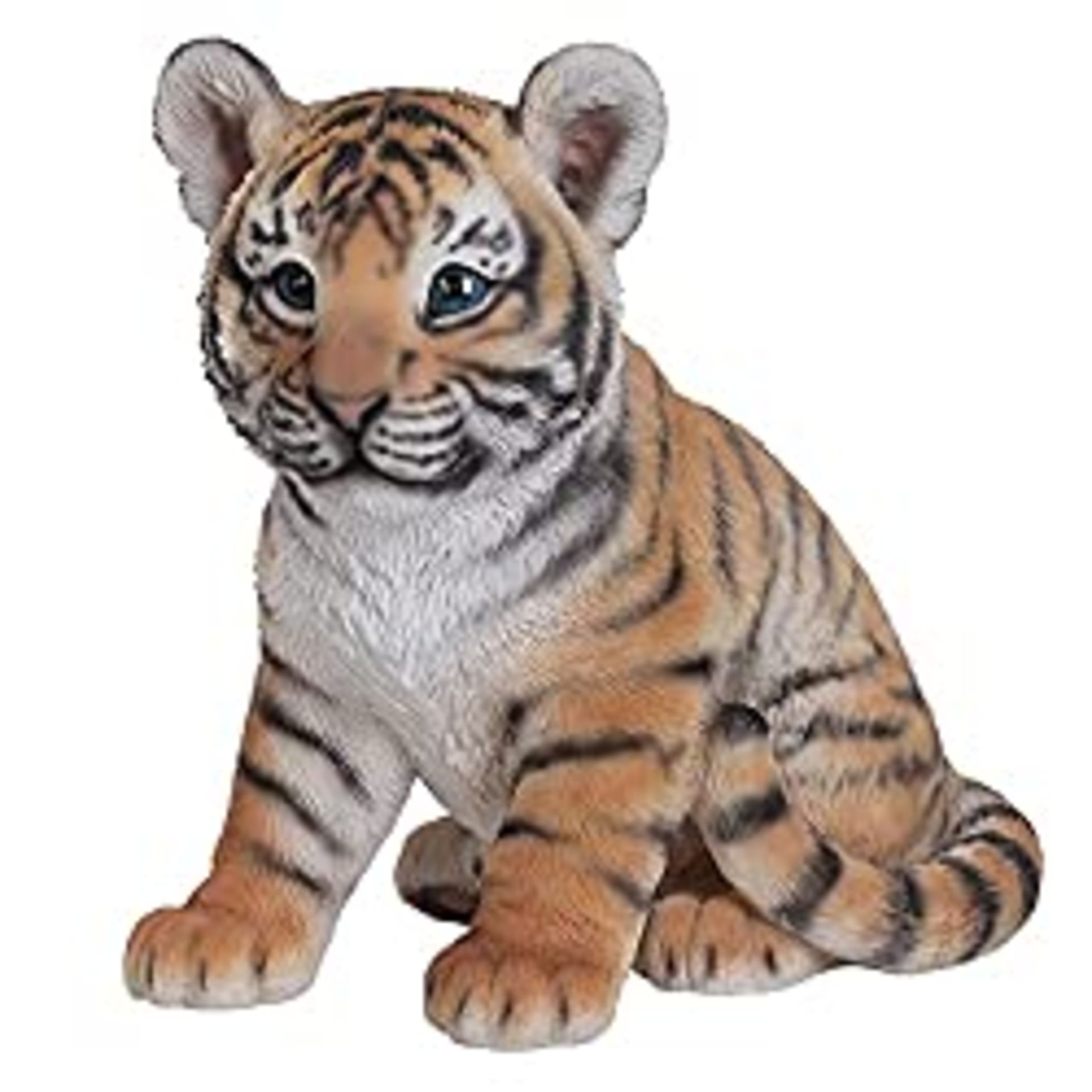 RRP £30.25 Vivid Arts Sitting Tiger Cub Resin Ornament