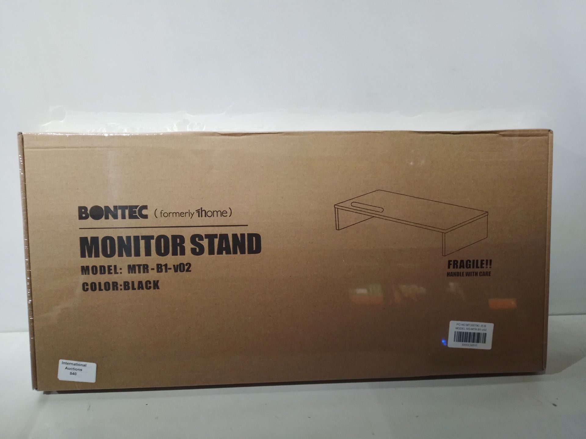 RRP £11.99 BONTEC Wood Monitor Stand Riser - Image 2 of 2