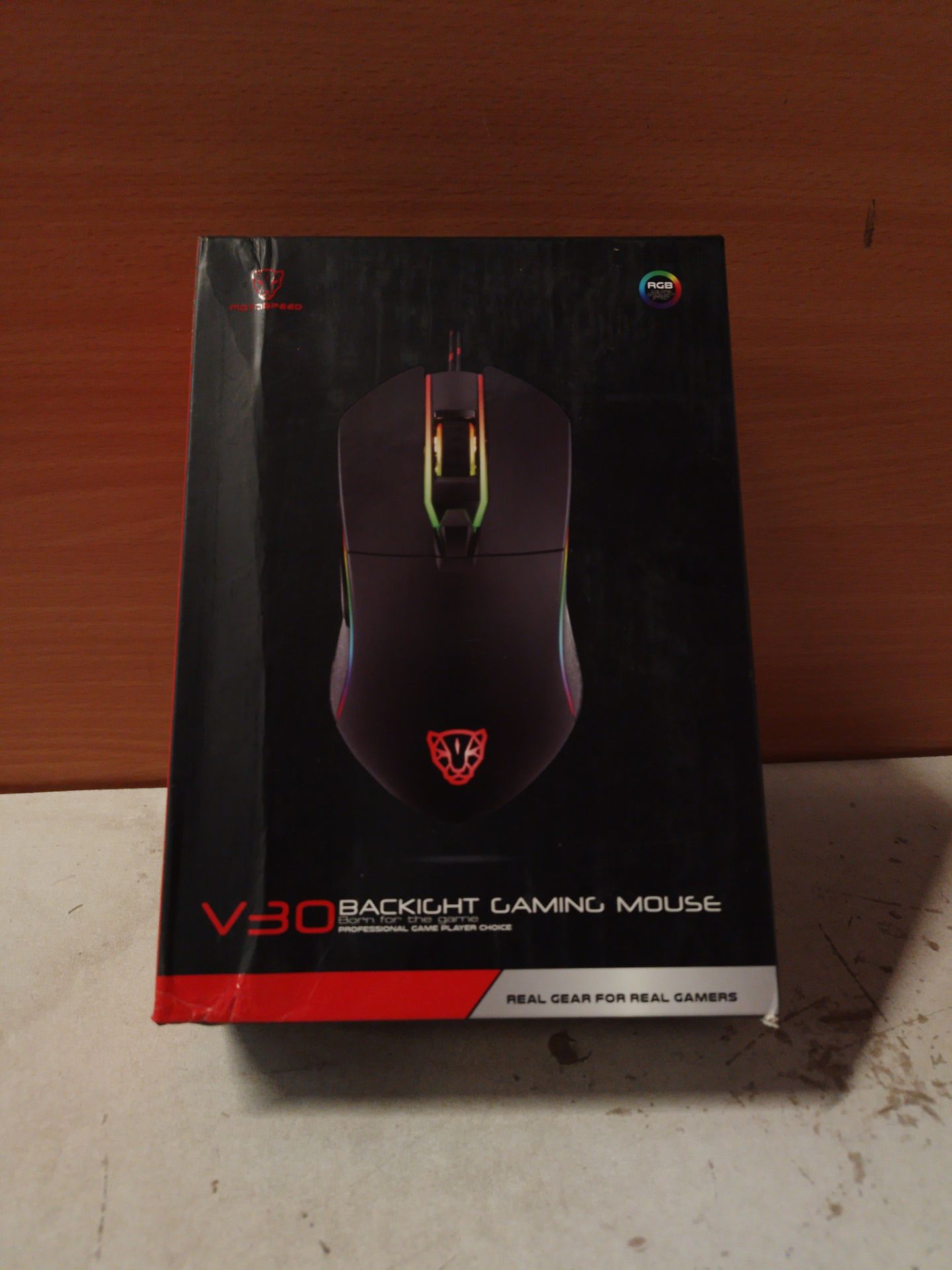 RRP £12.98 Motospeed USB Wired 3500DPI Gaming Mouse Support Macro Programming - Image 2 of 2