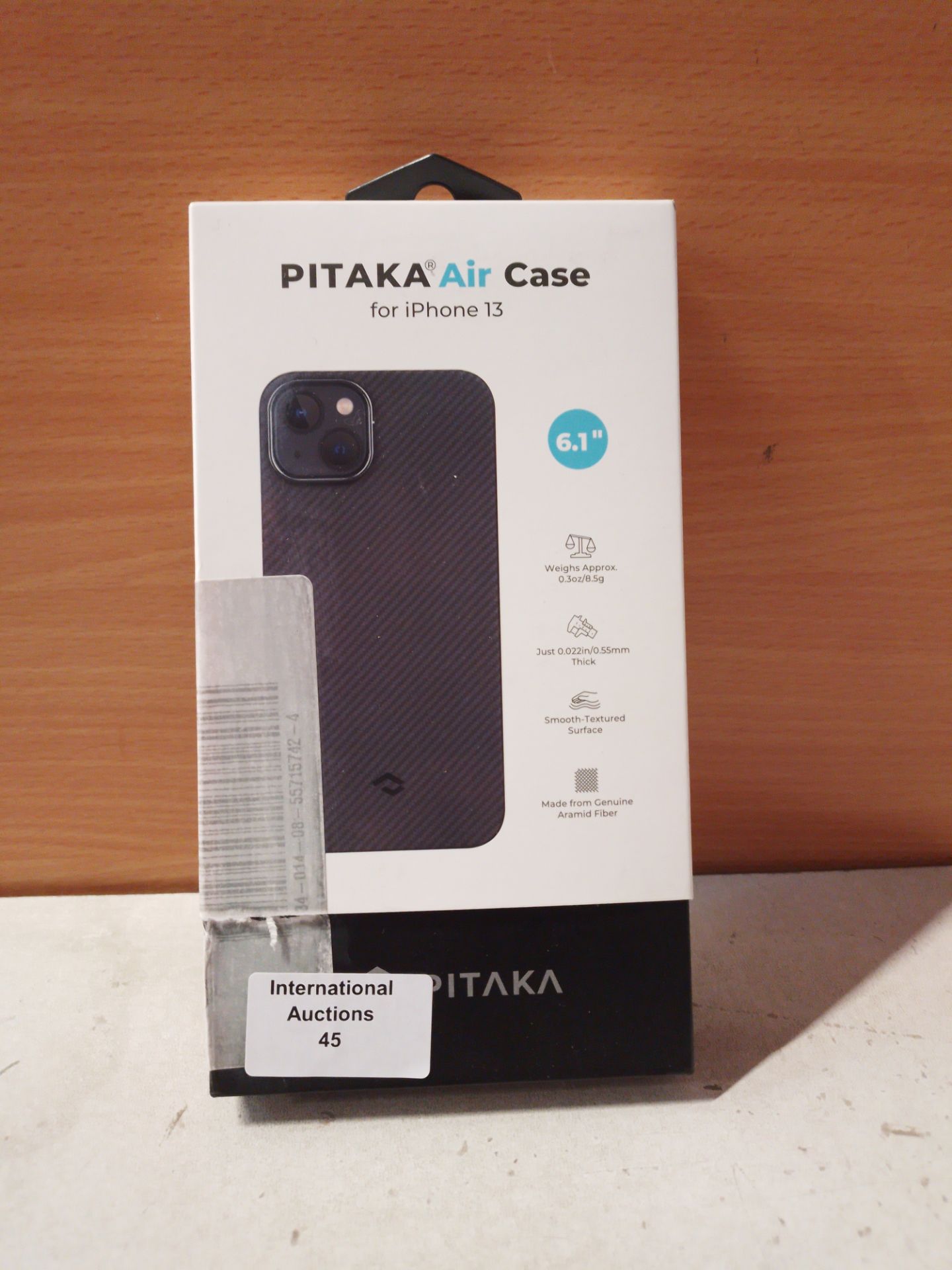 RRP £54.98 PITAKA Ultra Thin Phone Case for iPhone 13 6.1-inch - Image 2 of 2