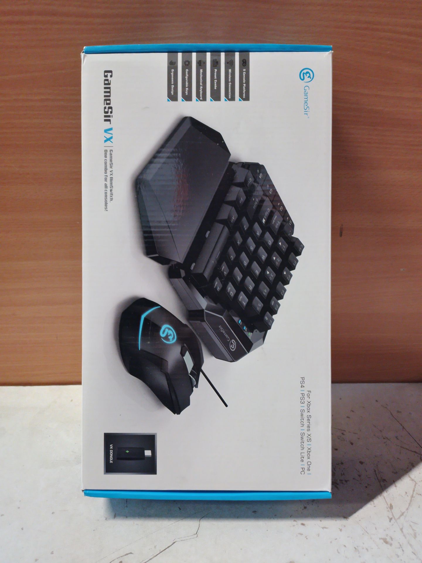 RRP £69.98 GameSir VX AimSwitch Gaming Keyboard and Mouse Combo - Image 2 of 2