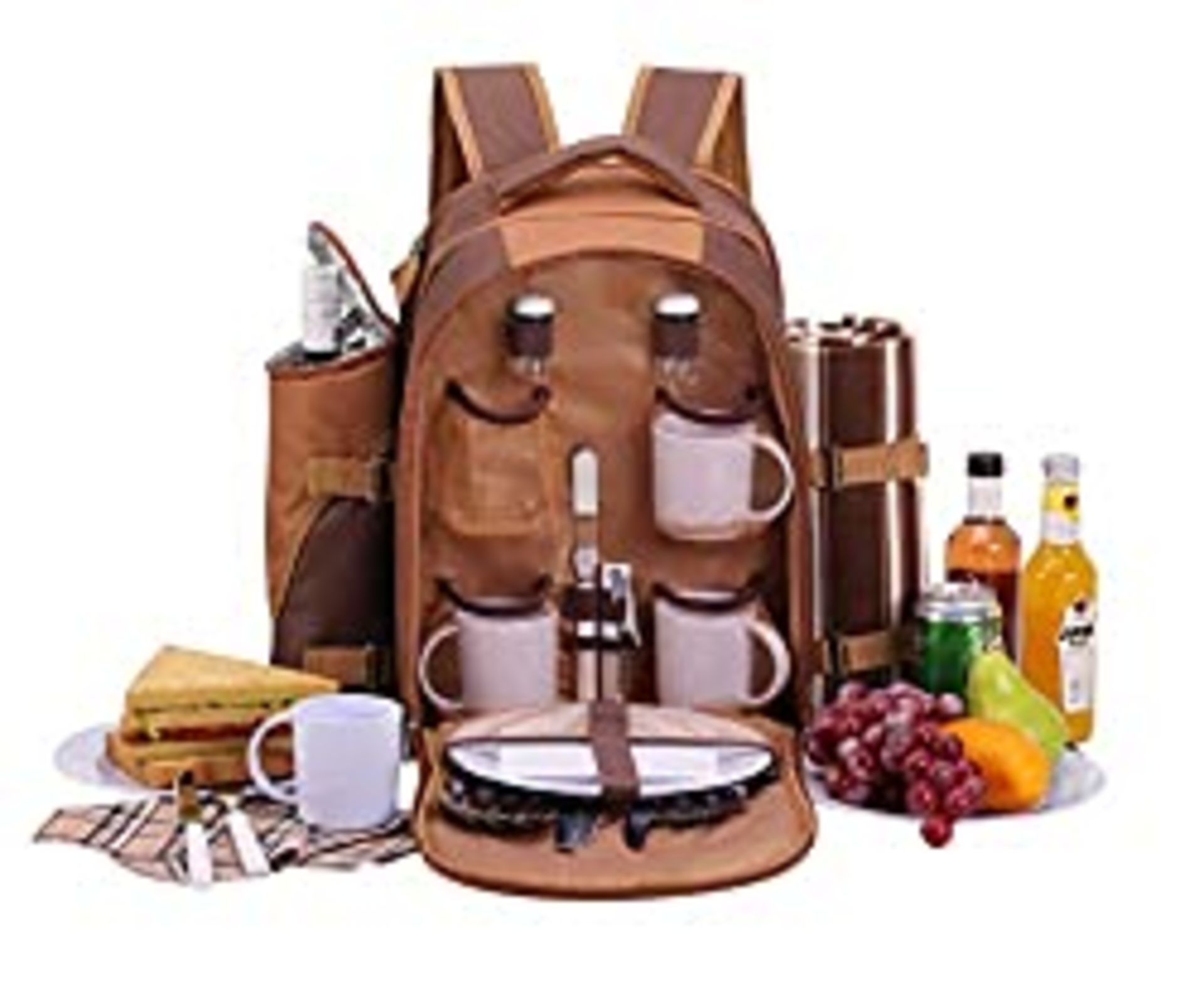 RRP £52.76 apollo walker 4 Person Picnic Backpack Picnic Rucksack