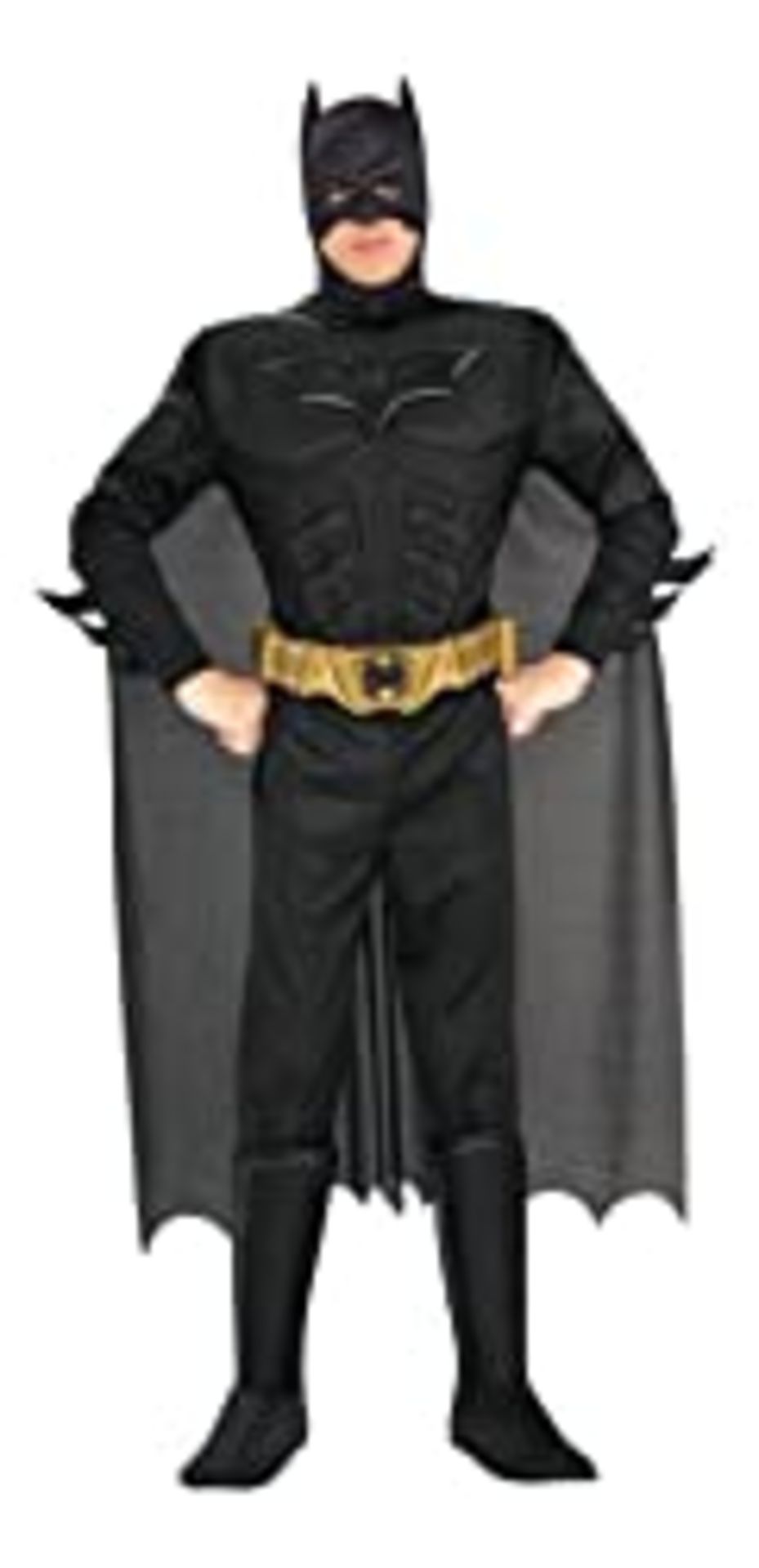 RRP £44.28 Rubie's BATMAN ~ The Dark KnightTM (Muscle Chest) - Adult Costume Men : MEDIUM