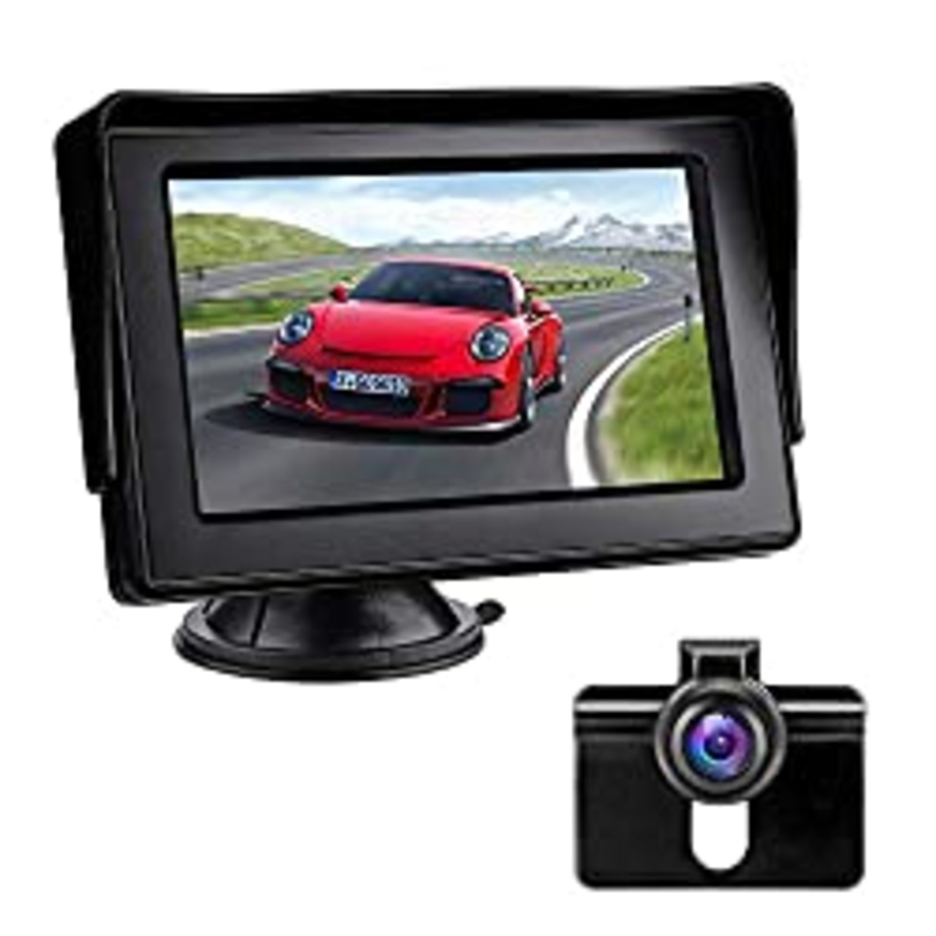 RRP £37.04 Reversing Camera Kit with 4.3'' LCD Monitor Car Rearview