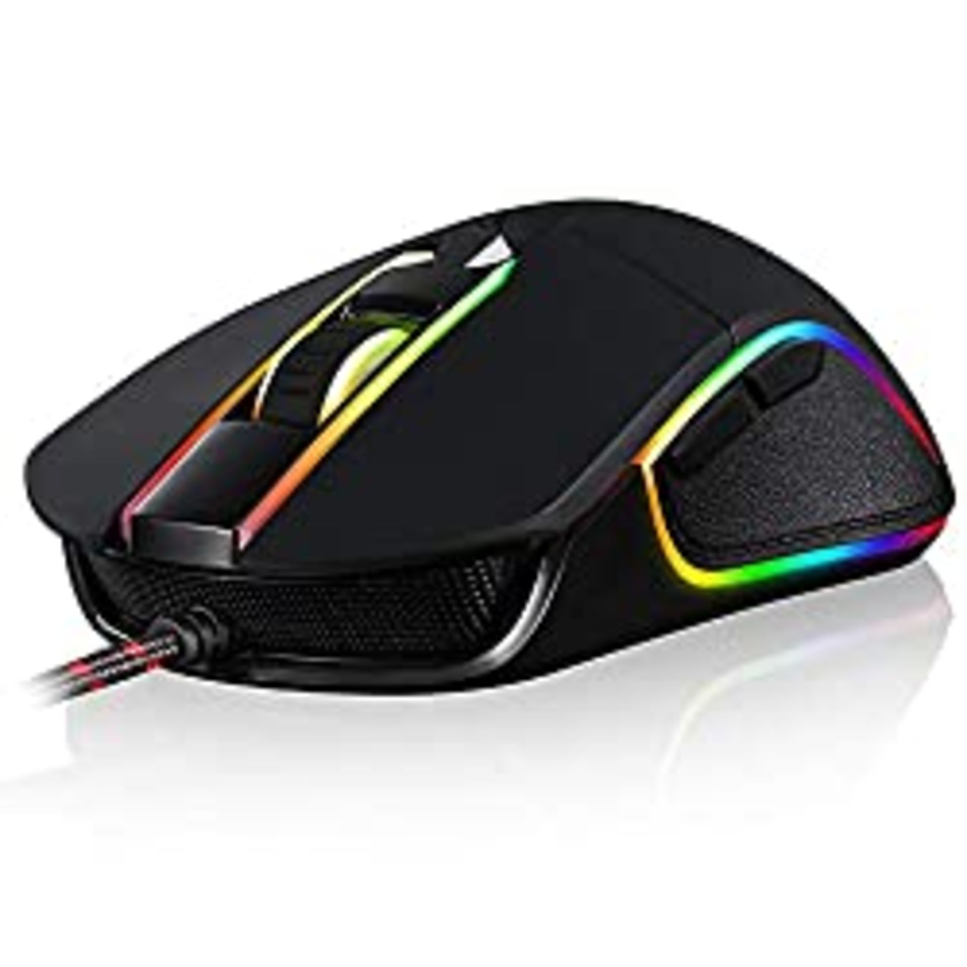 RRP £12.98 Motospeed USB Wired 3500DPI Gaming Mouse Support Macro Programming