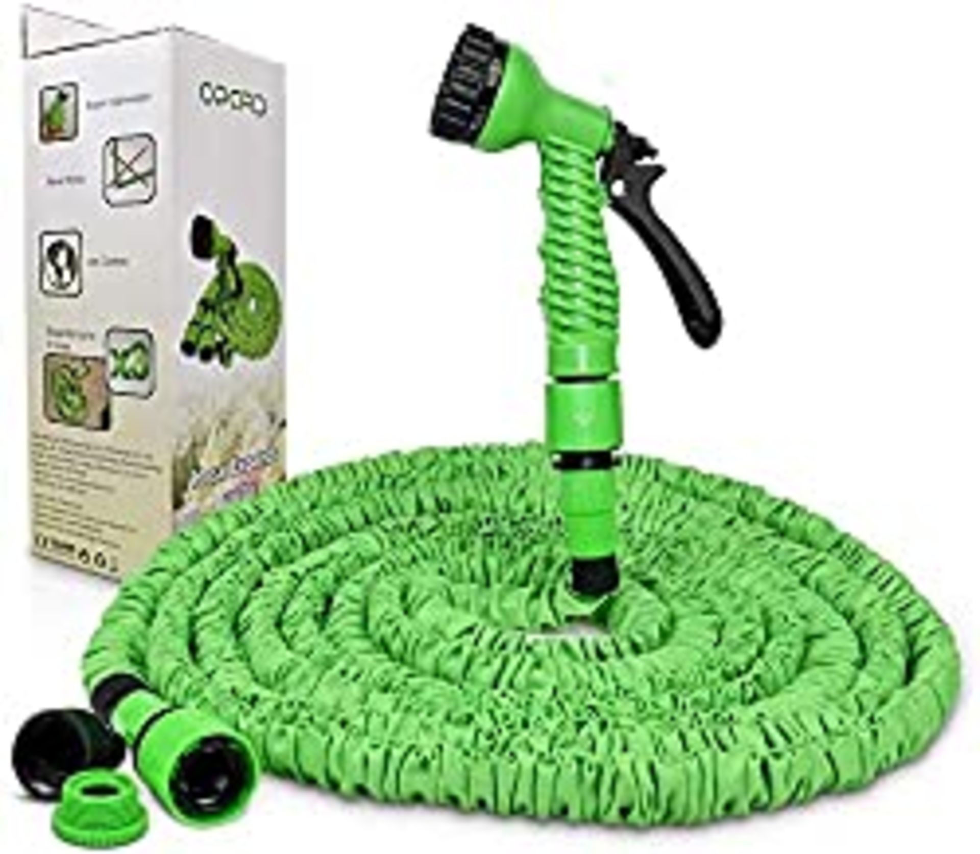 RRP £19.99 Opard Garden Hose Pipe 100ft Water Hose 3 Times Expendable