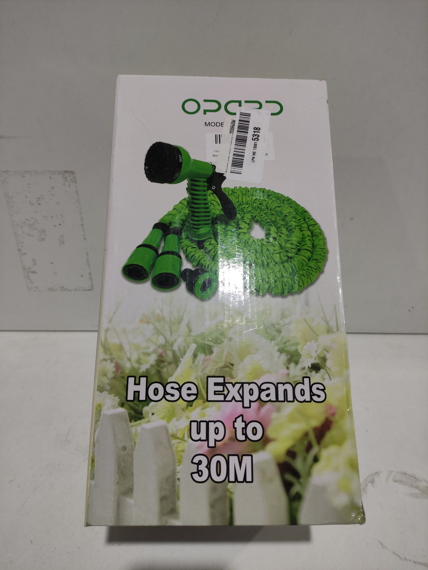 RRP £19.99 Opard Garden Hose Pipe 100ft Water Hose 3 Times Expendable - Image 2 of 2