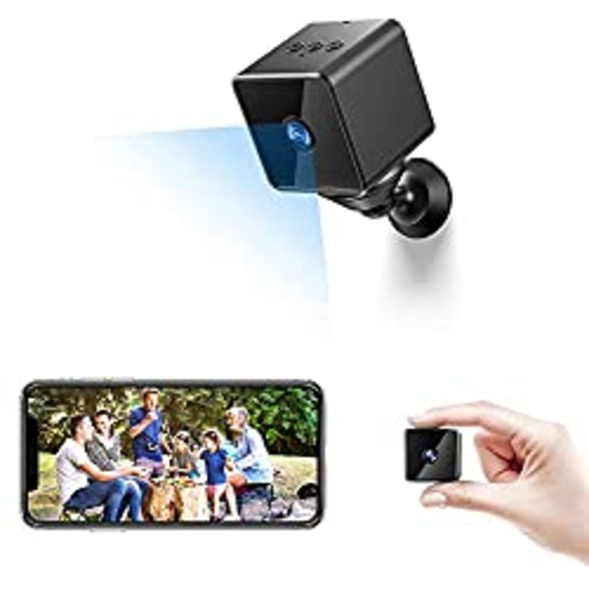 RRP £49.98 Bluetooth Mini Small WiFi Cameras-NIYPS Wireless Full