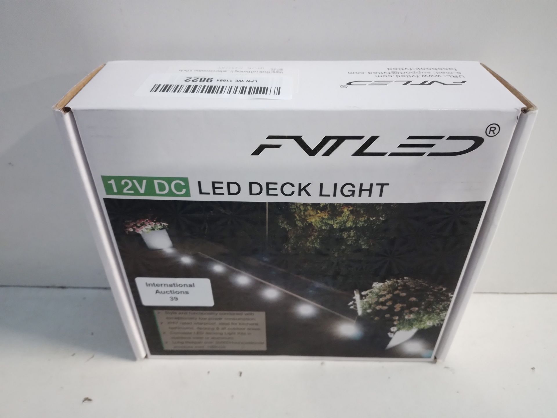 RRP £36.98 Warm White Led Decking Lights 12V 1W Waterproof IP67 45MM - Image 2 of 2