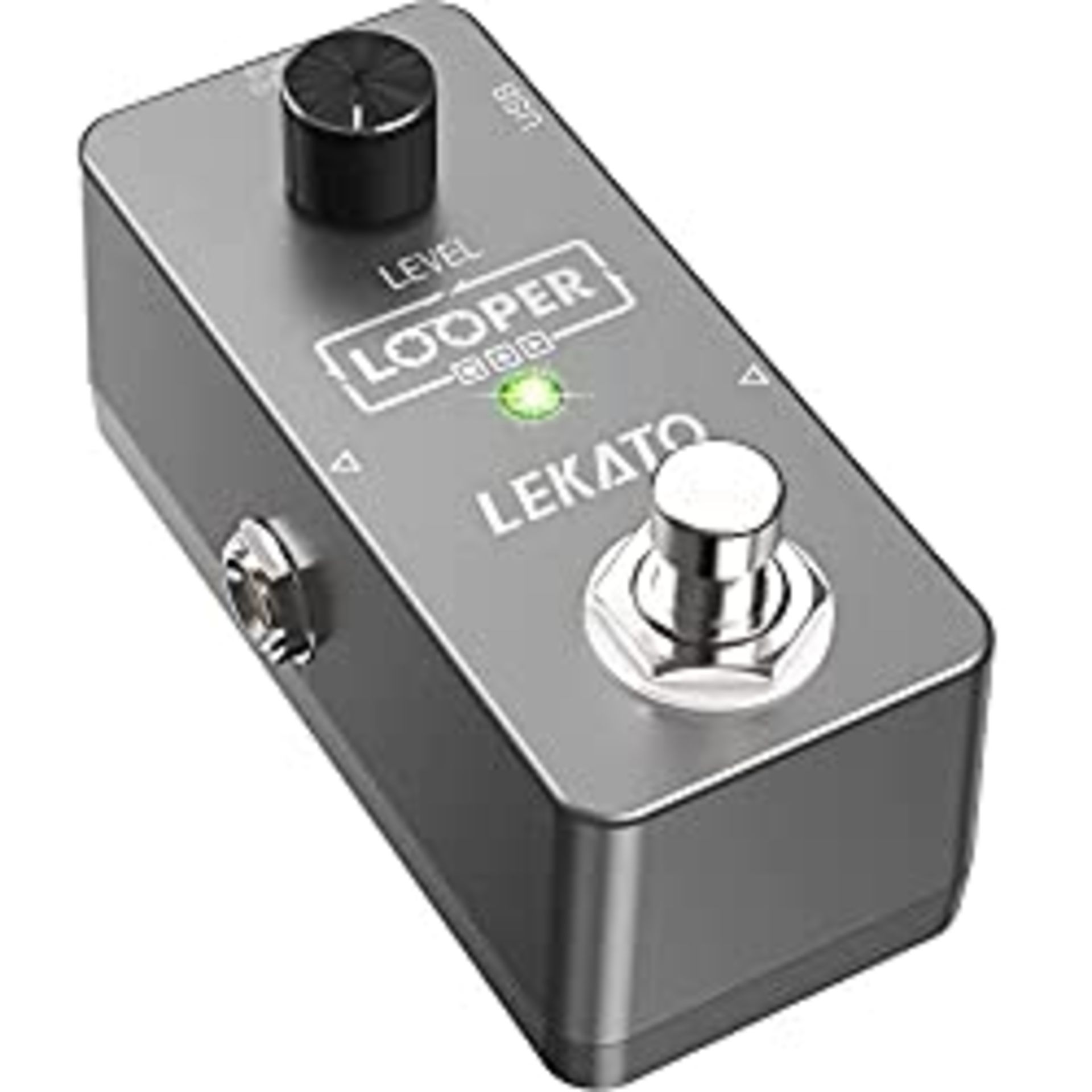 RRP £36.95 LEKATO Guitar Looper Guitar Loop Station with 5 Minutes