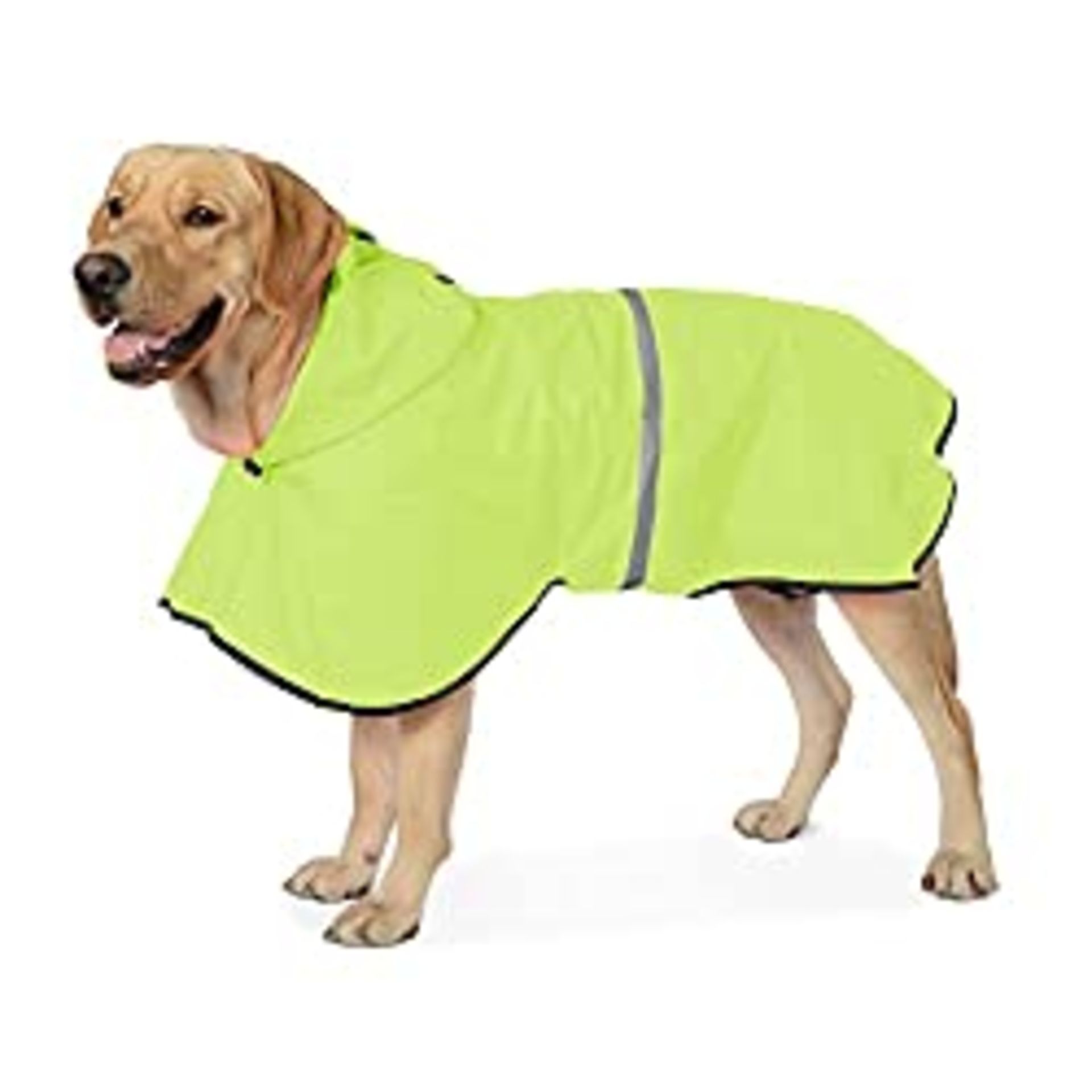 RRP £20.66 Dog Raincoat Hooded Pet Waterproof Jacket with Hood