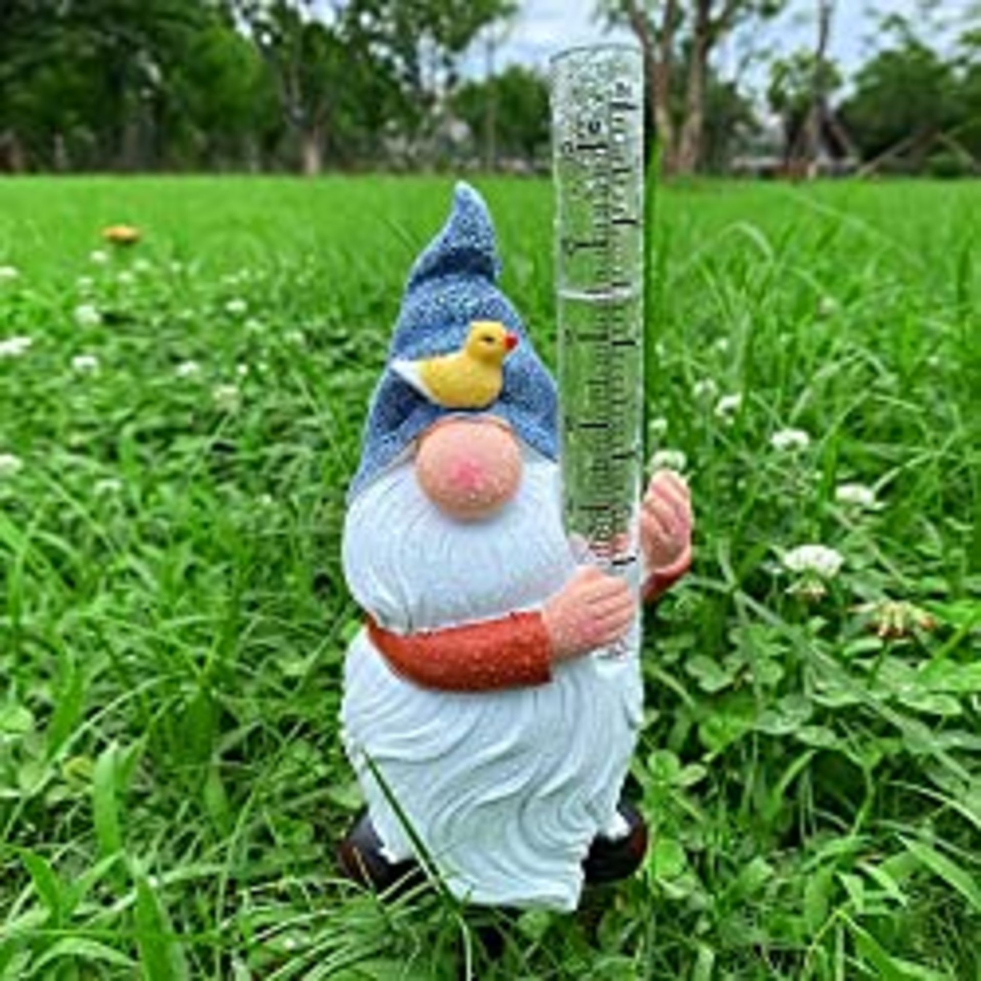 RRP £14.51 Resin Gnome Rain Gauges