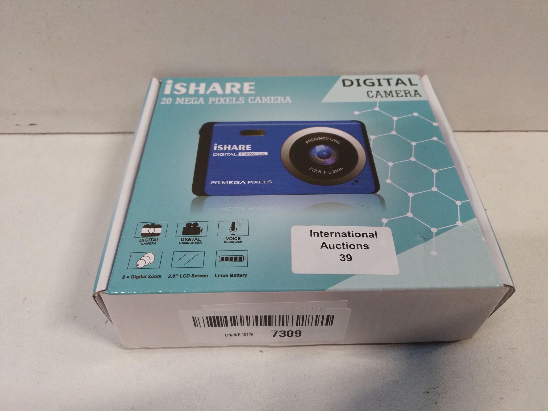 RRP £42.98 Digital Camera for Photography with 2.8" 8X Digital Zoom - Image 2 of 2