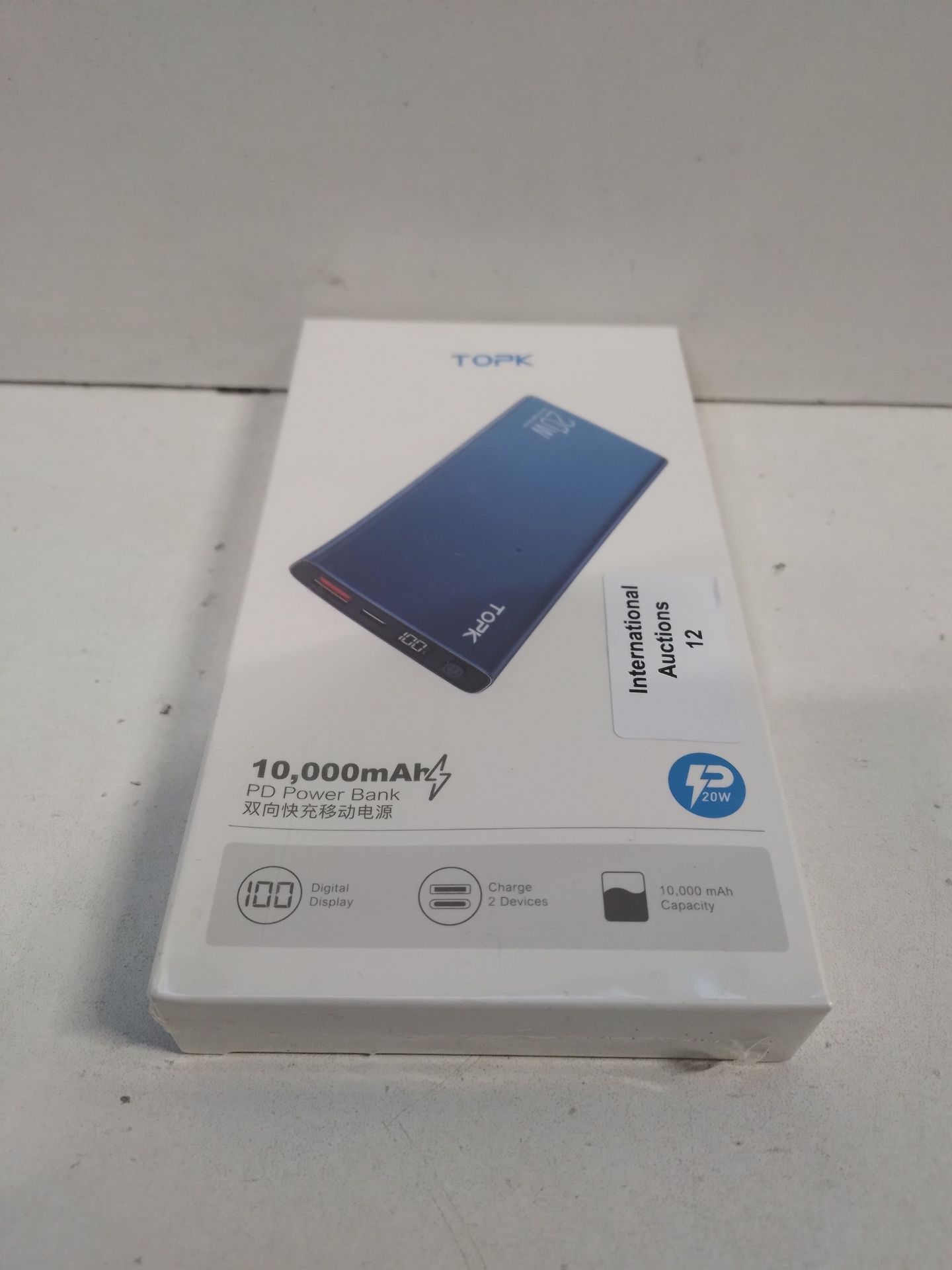 RRP £17.45 TOPK Power Bank - Image 2 of 2