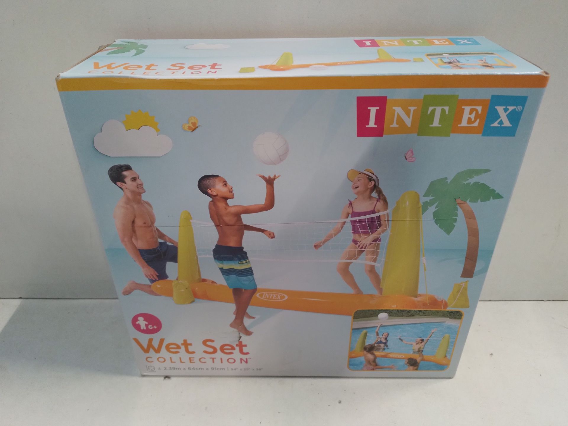 RRP £13.50 Intex Pool Volleyball Game Set 56508NP - Image 2 of 2