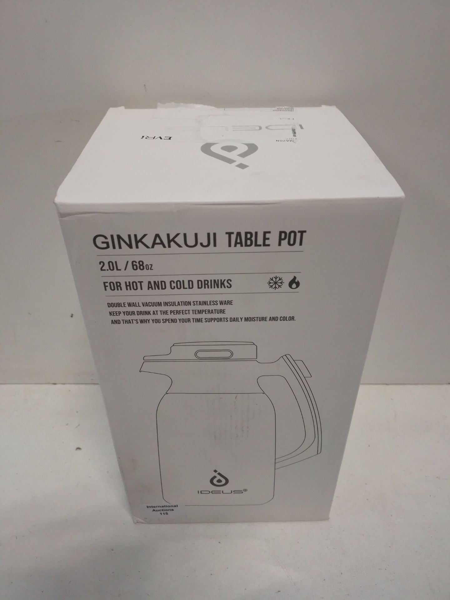 RRP £54.98 IDEUS Vacuum Insulated Coffee Carafe - Image 2 of 2