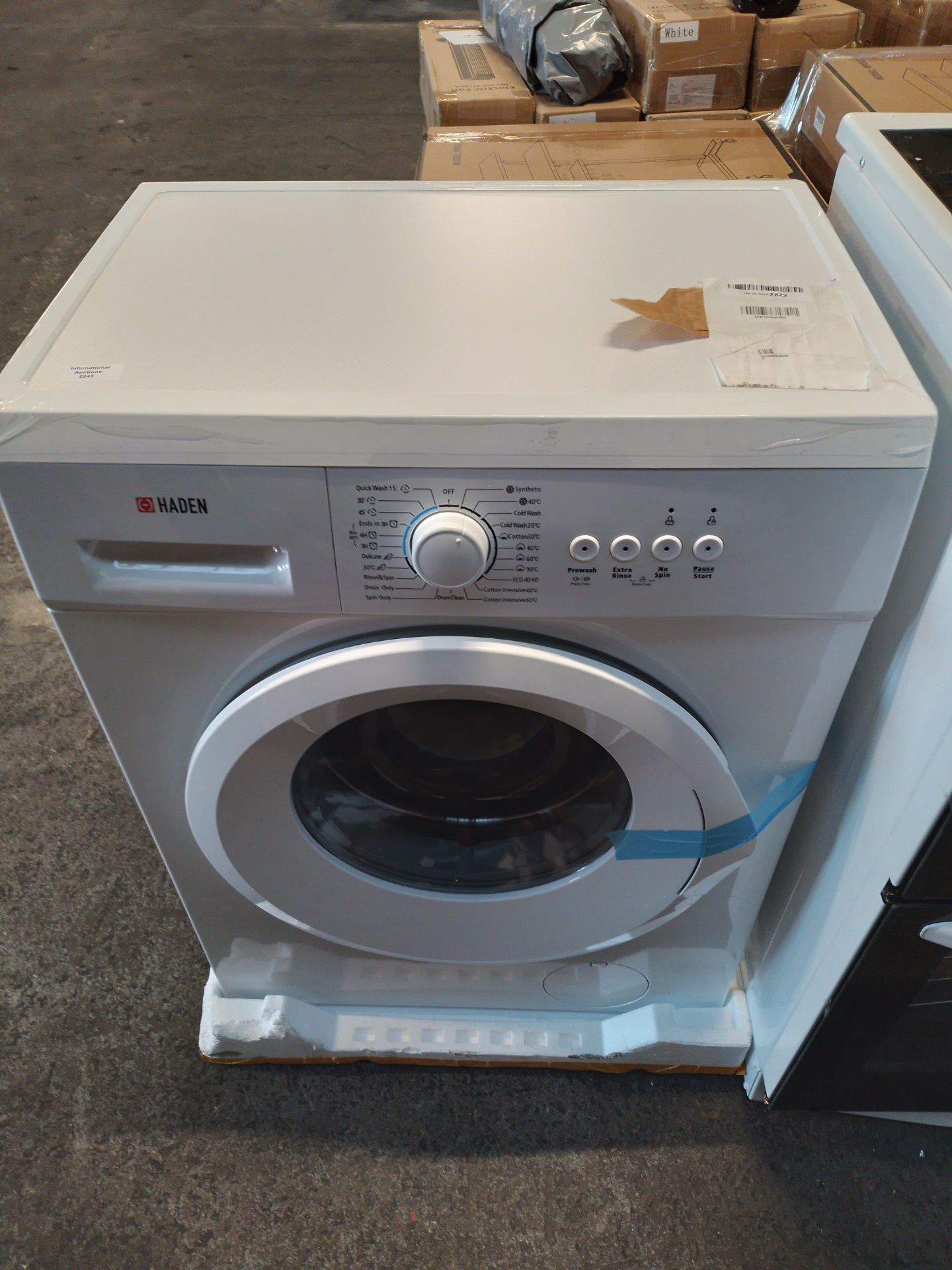 RRP £249.00 Haden HW1206 Washing Machine Freestanding Multifunction - Image 2 of 2