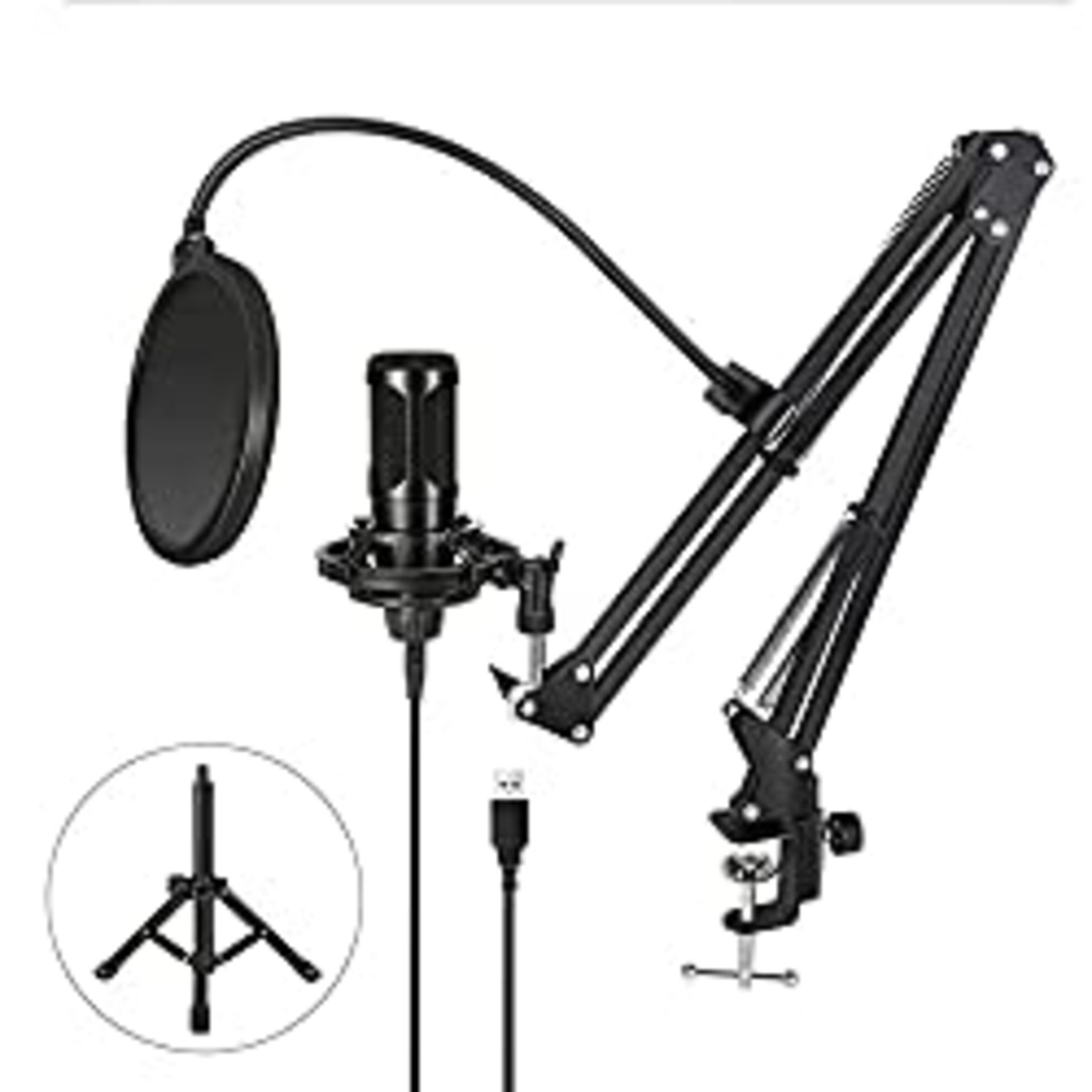 RRP £22.99 USB Podcasting Microphone Kit