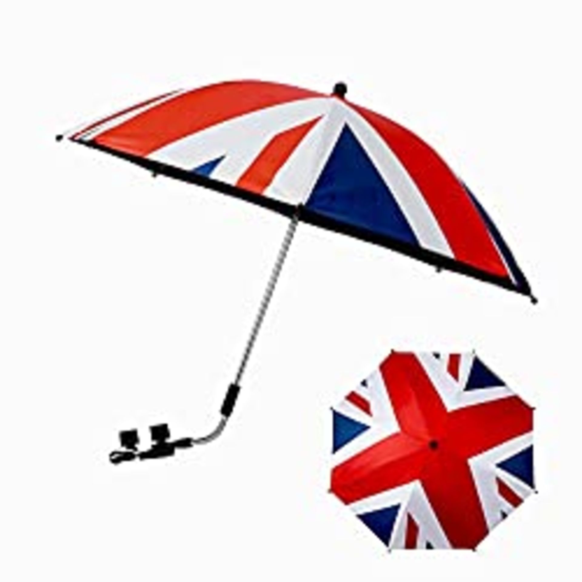 RRP £19.99 Baby Pram Parasol with Adjustable Clamp